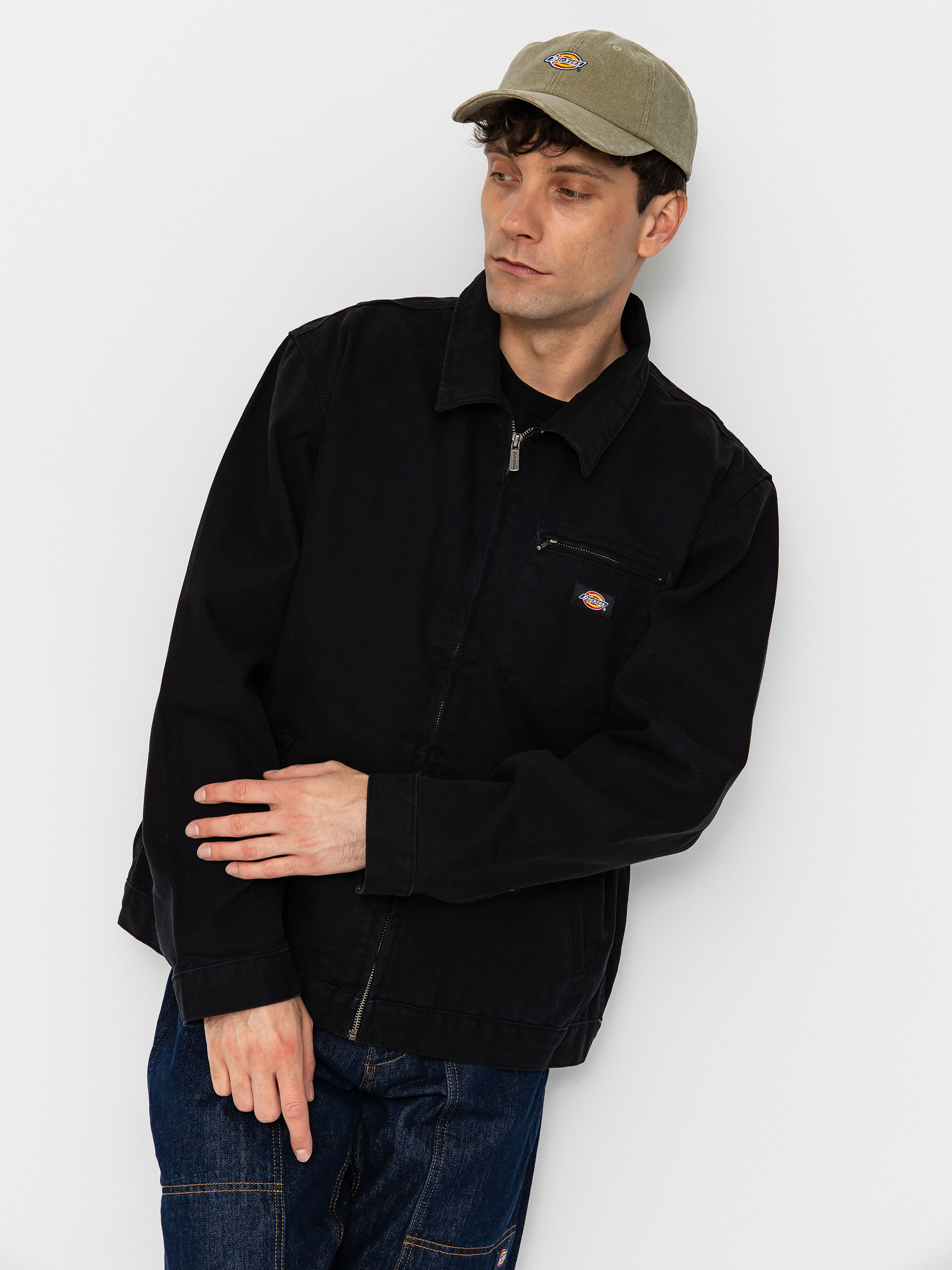 Куртка Dickies Unlined Canvas Painter (black)