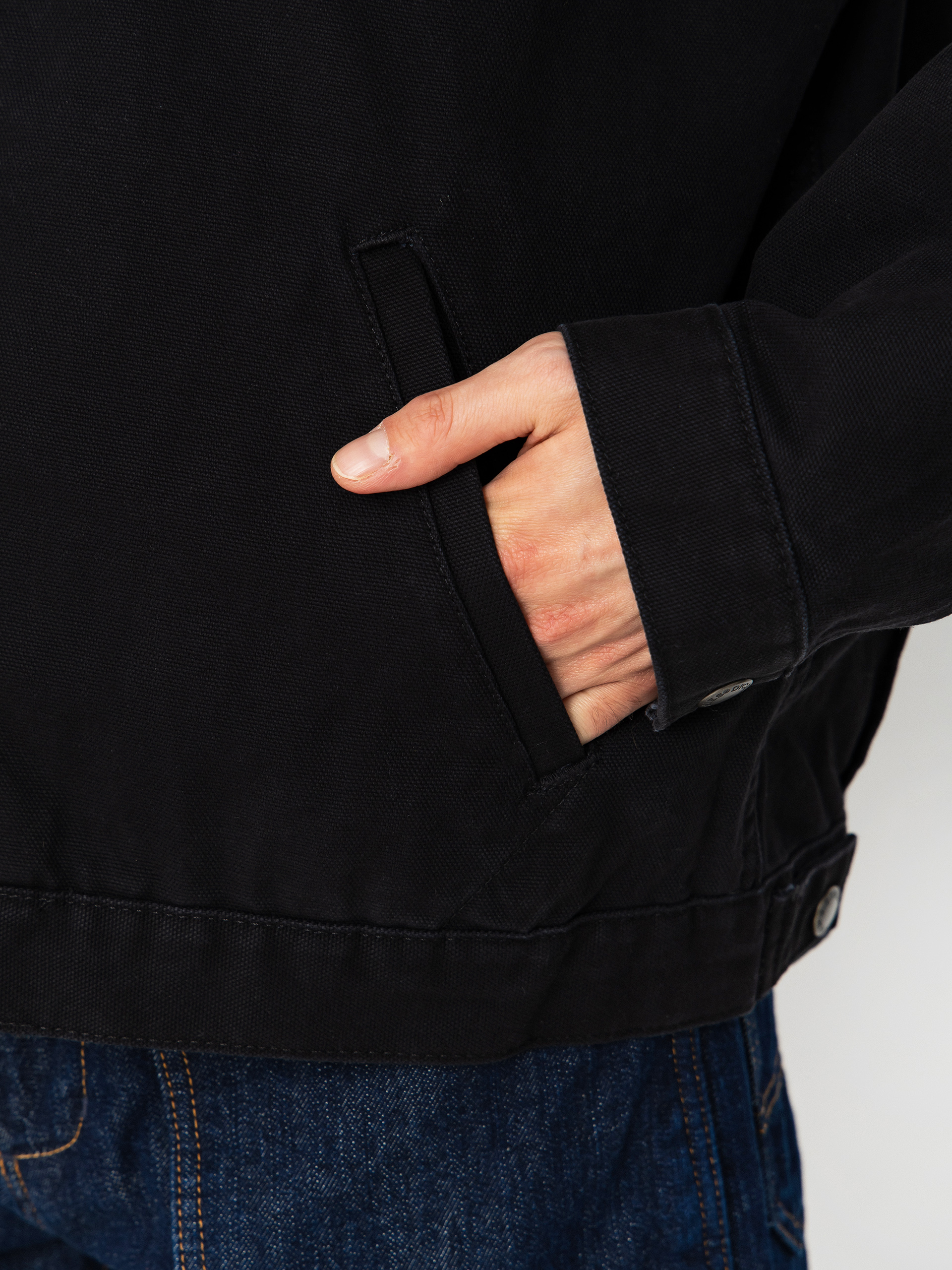 Куртка Dickies Unlined Canvas Painter (black)