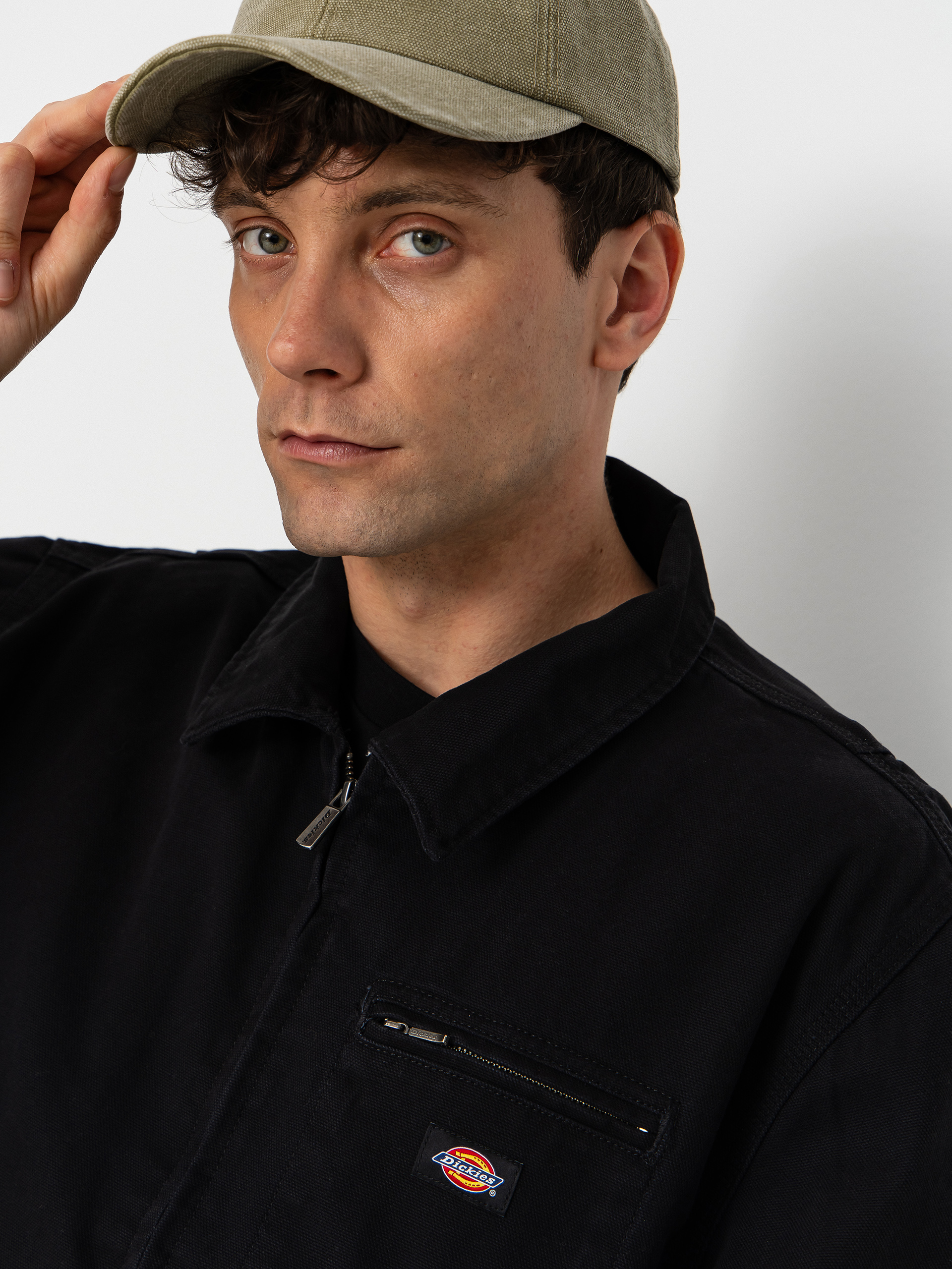 Куртка Dickies Unlined Canvas Painter (black)