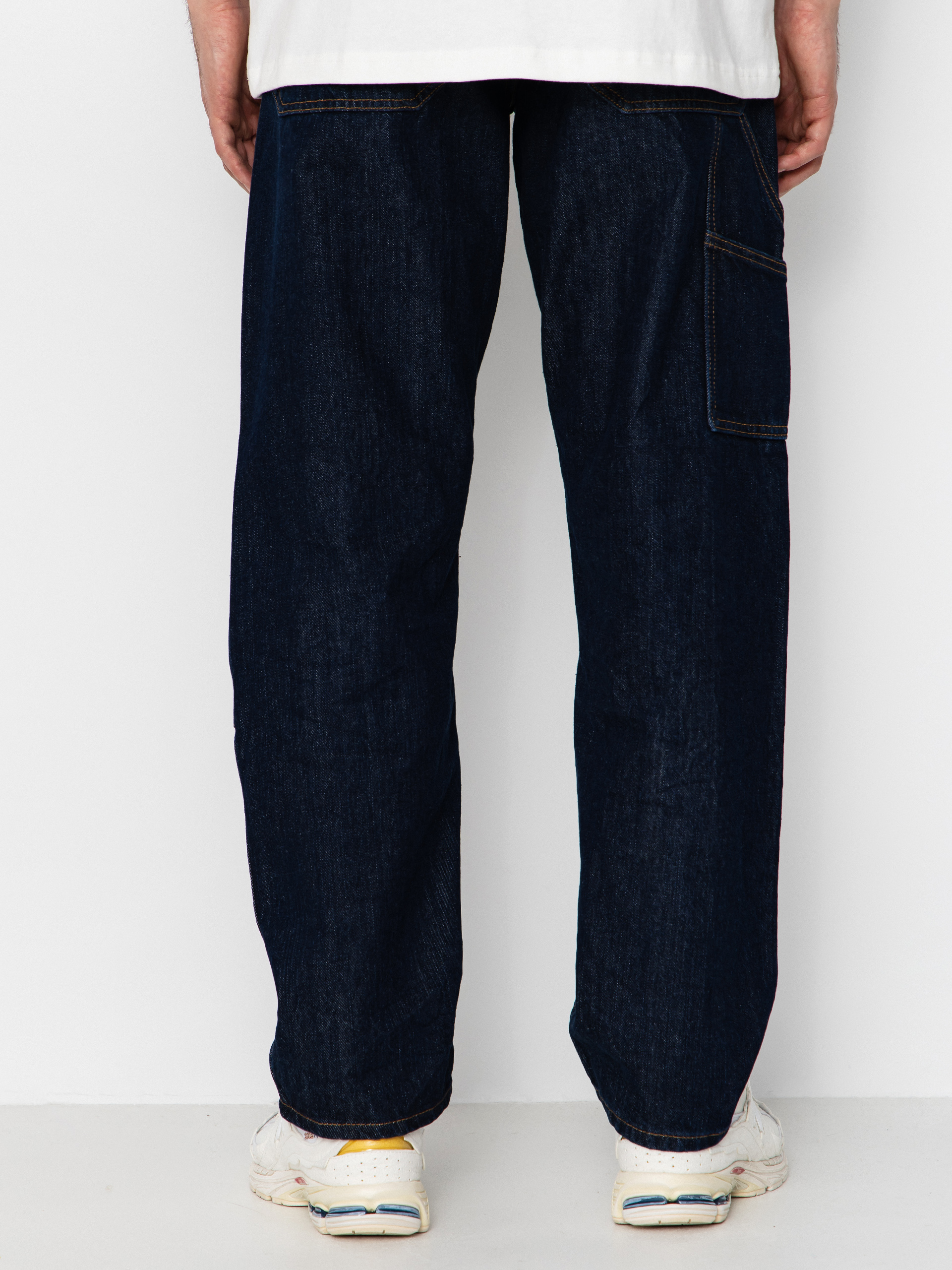 Штани Dickies X Harley Davidson Denim Carpenter (rinsed indigo blue)