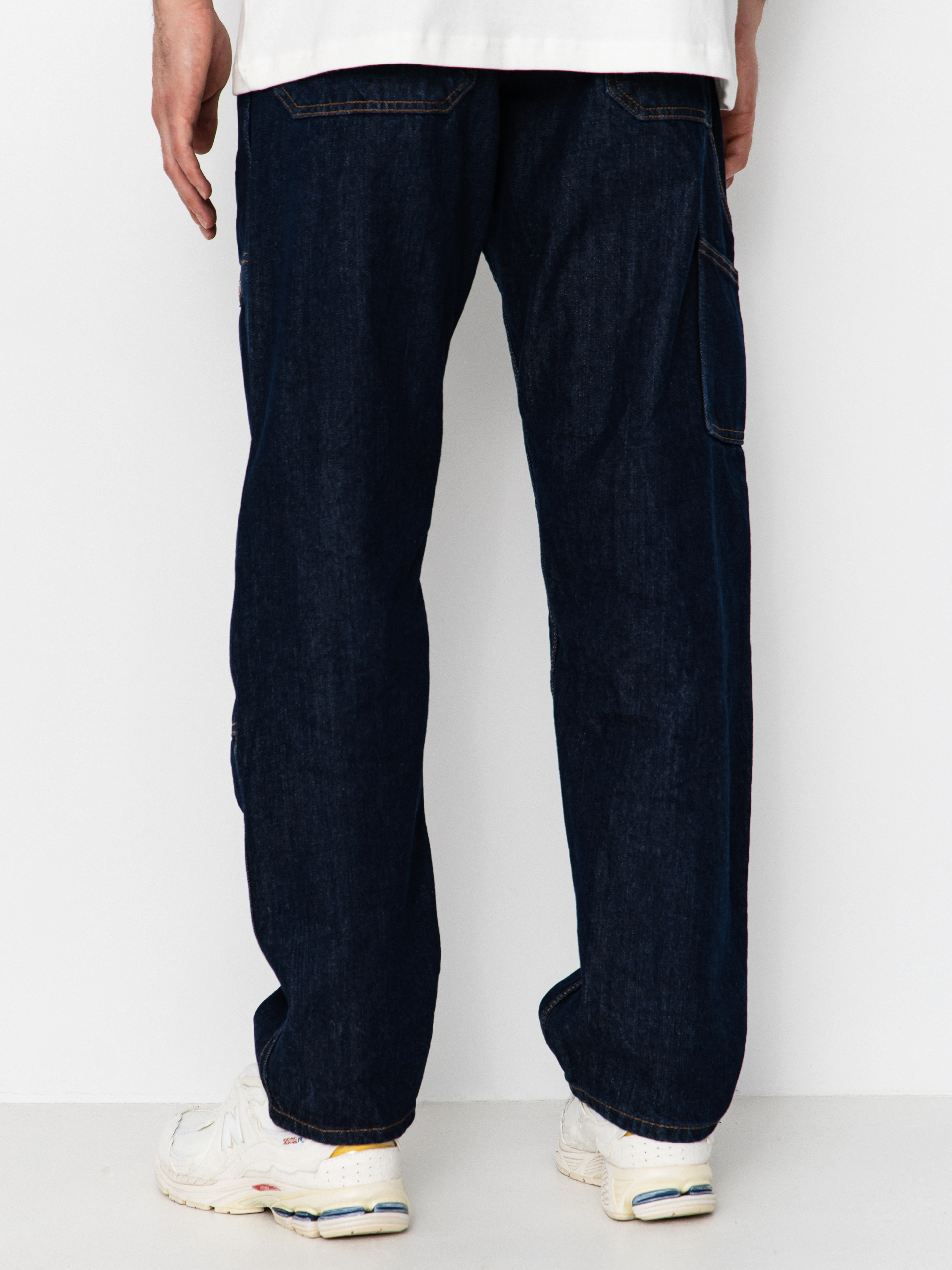 Штани Dickies X Harley Davidson Denim Carpenter (rinsed indigo blue)