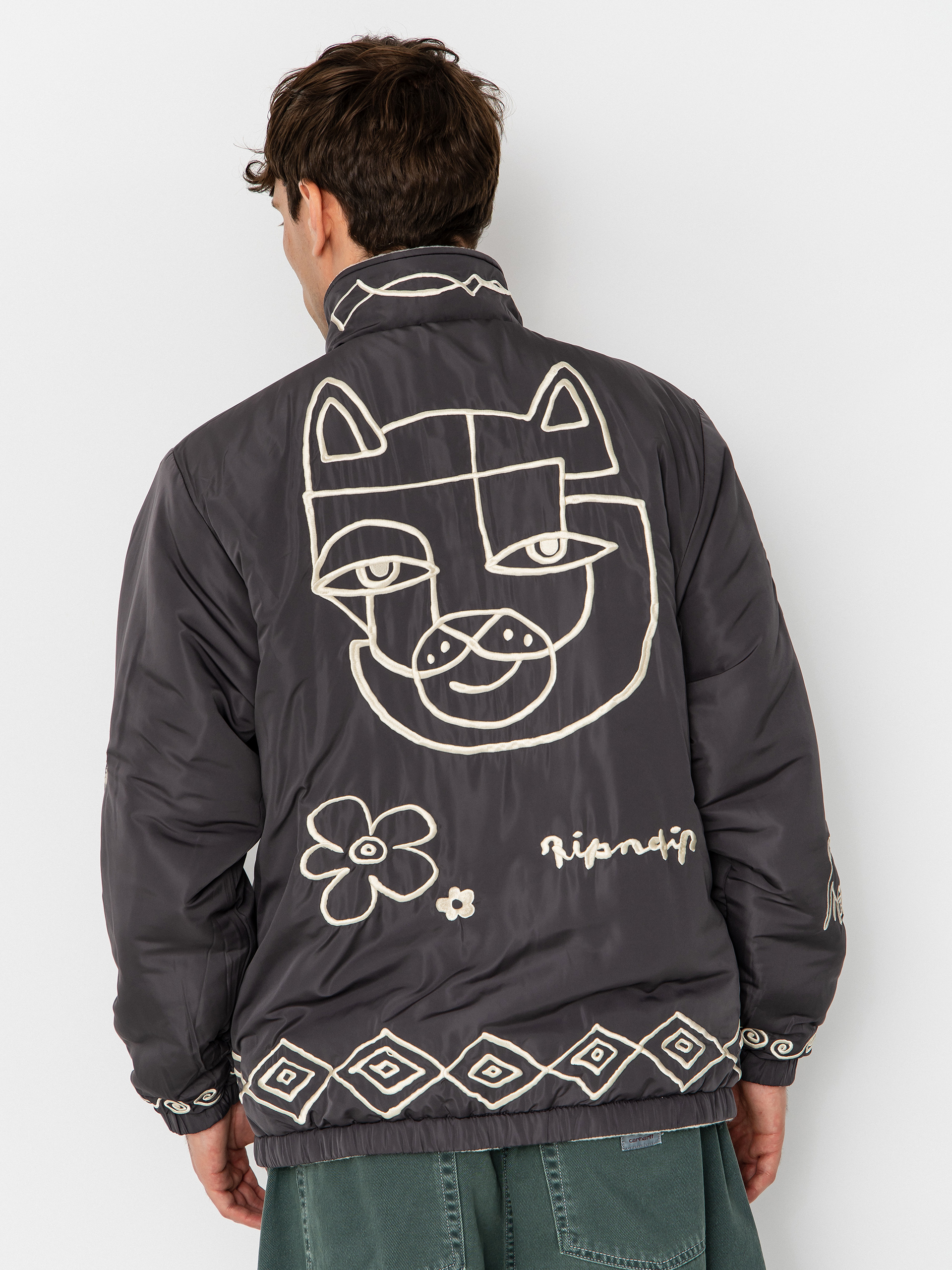 Куртка RipNDip Blonded Reversible (black)