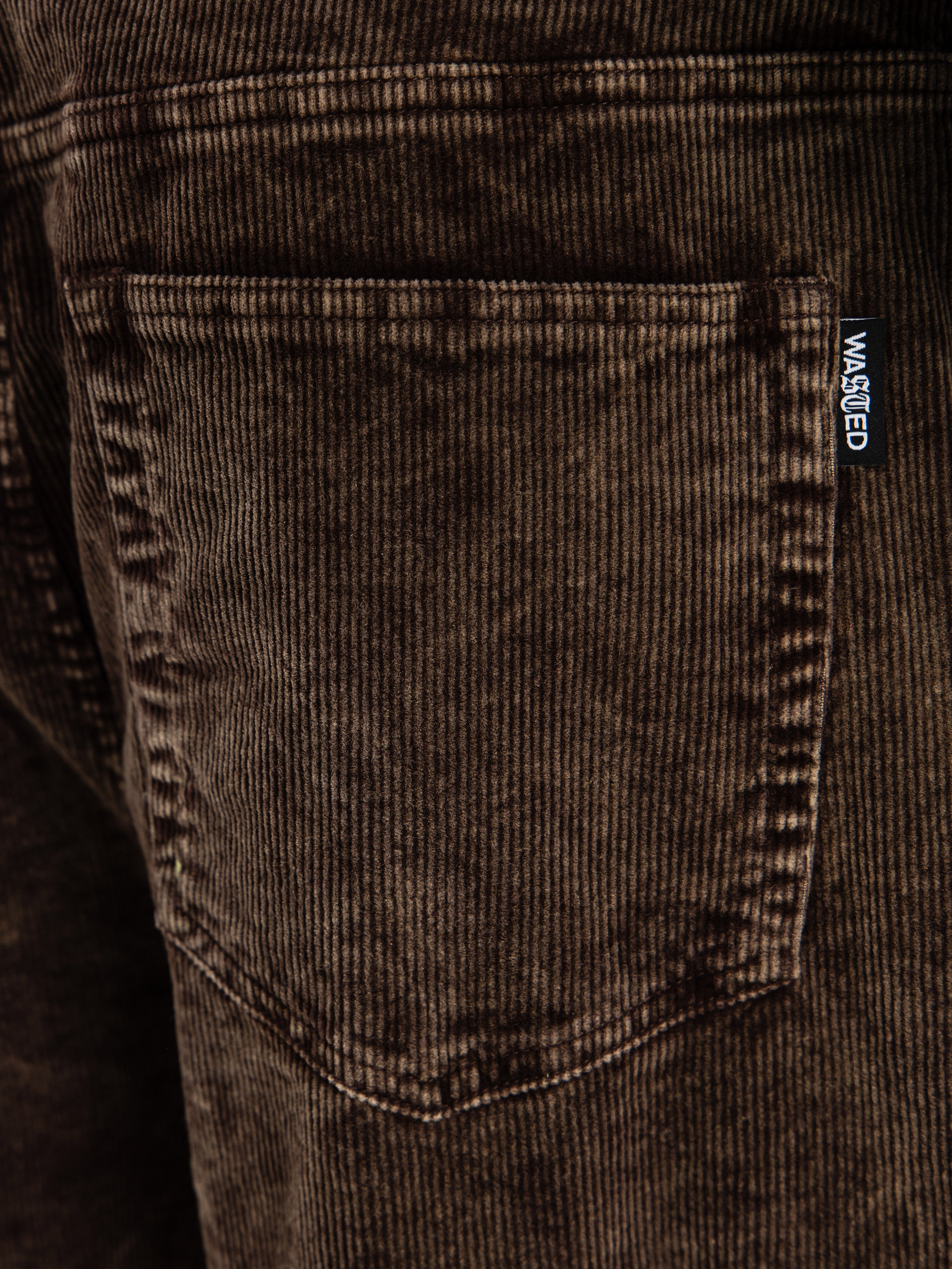 Штани Wasted Paris Faded Corduroy Casper (faded brown)