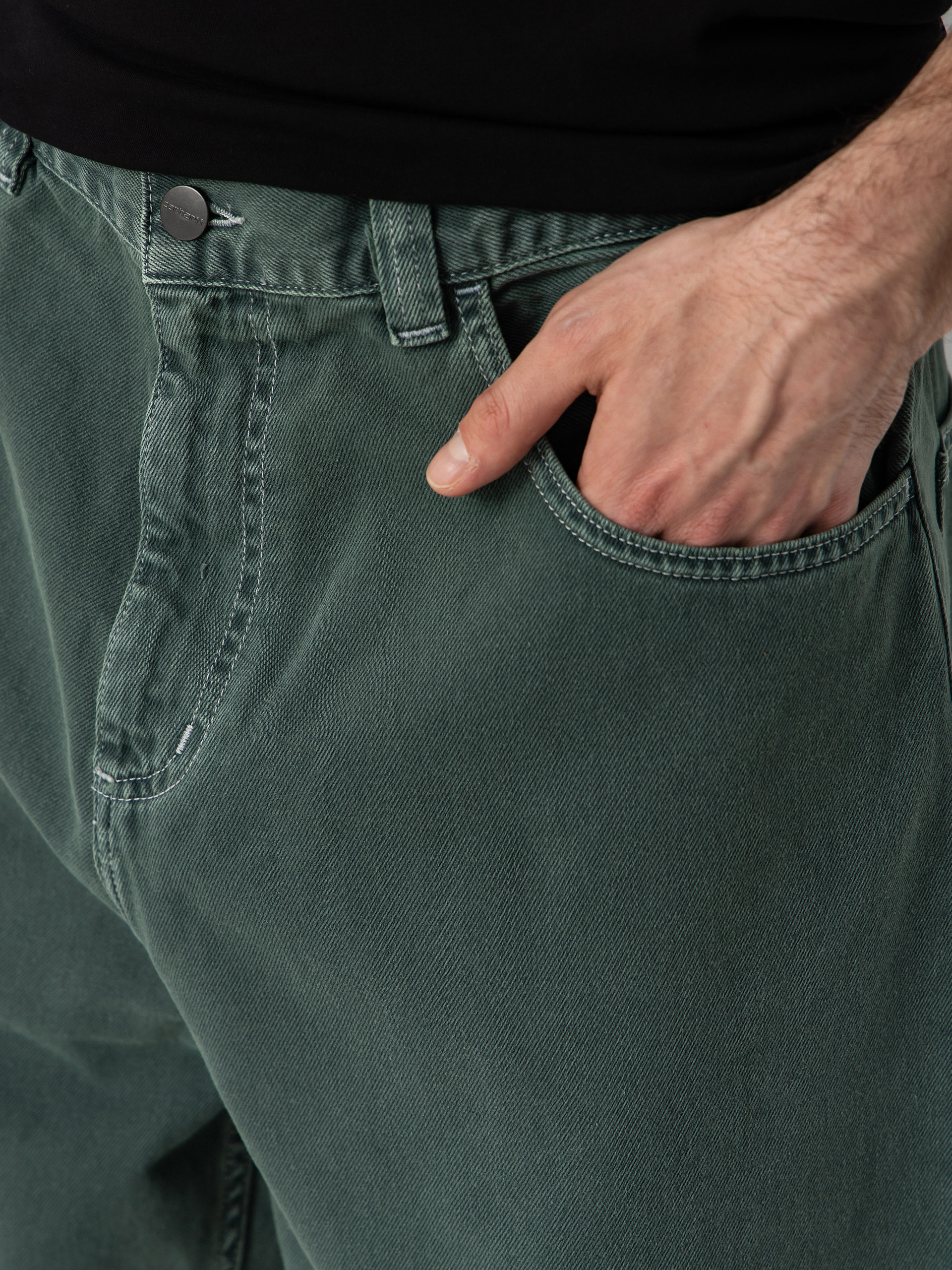 Штани Carhartt WIP Brandon (velvet green)