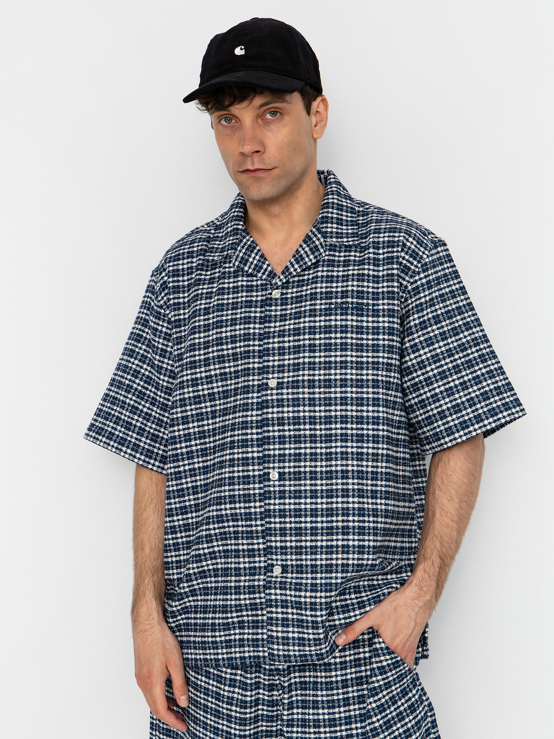 u0421u043eu0440u043eu0447u043au0430 Carhartt WIP Kander (kander check/blue river)