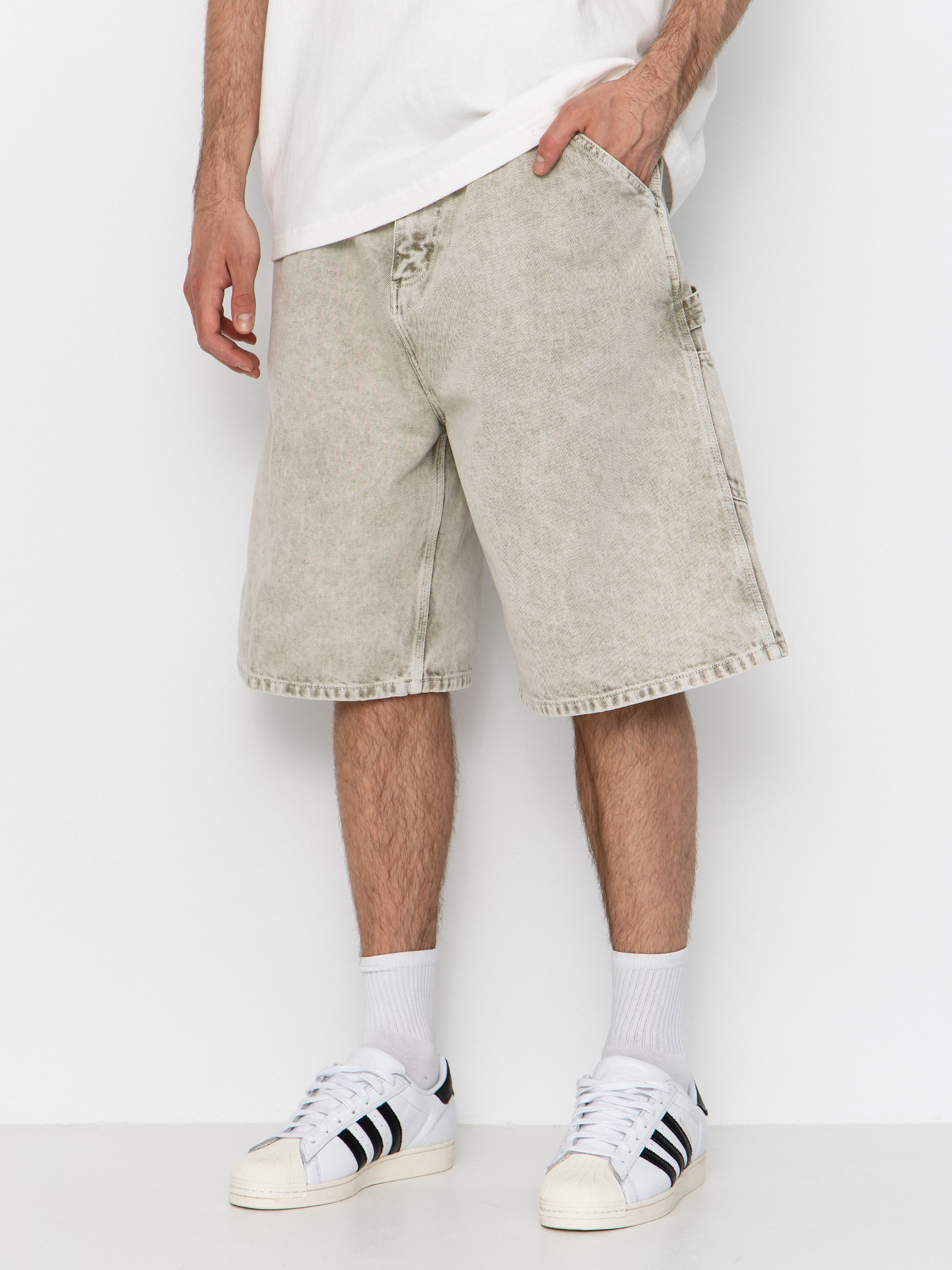 Шорти Carhartt WIP OG Single Knee (opuntia chalk wash)