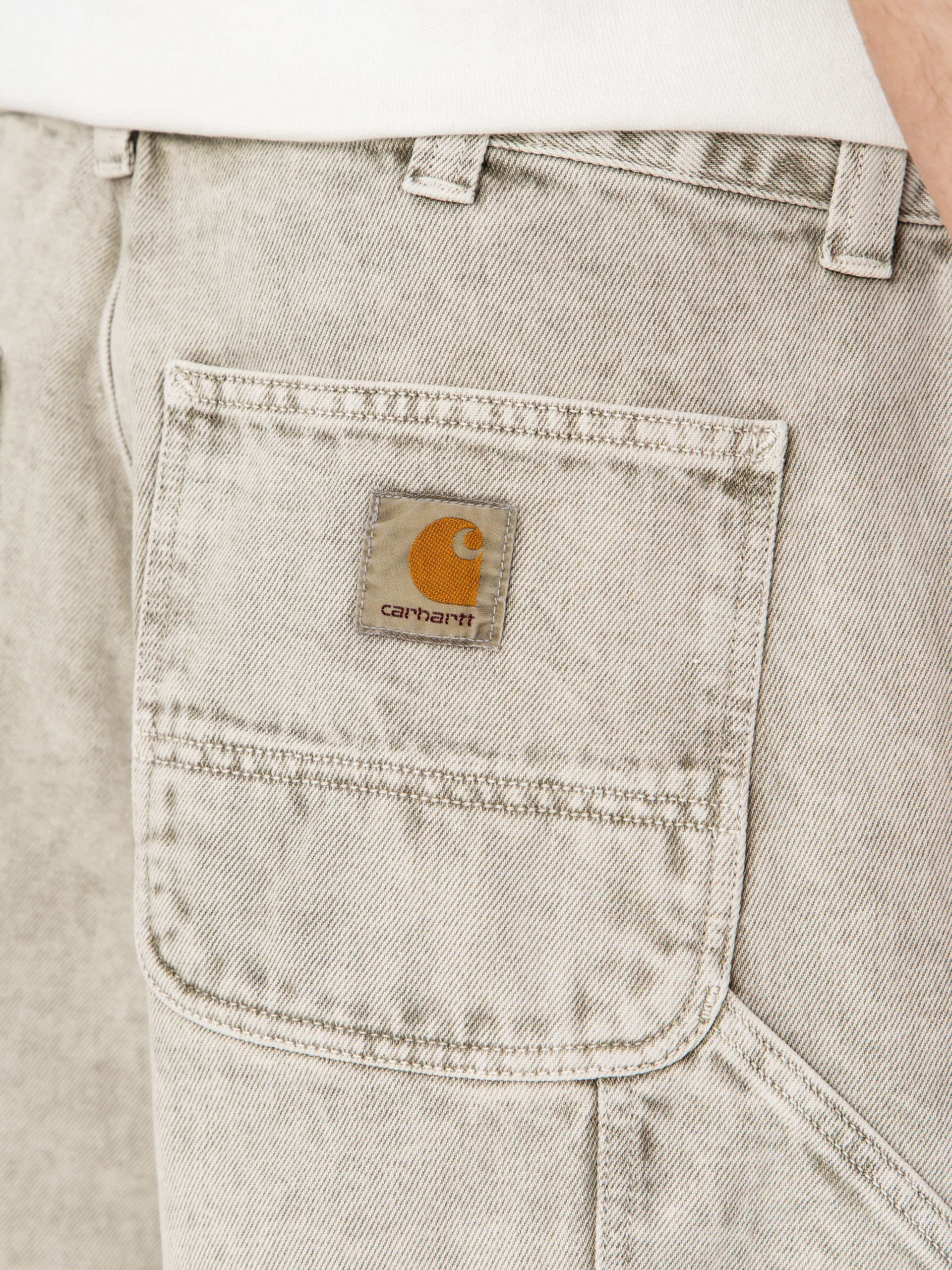 Шорти Carhartt WIP OG Single Knee (opuntia chalk wash)