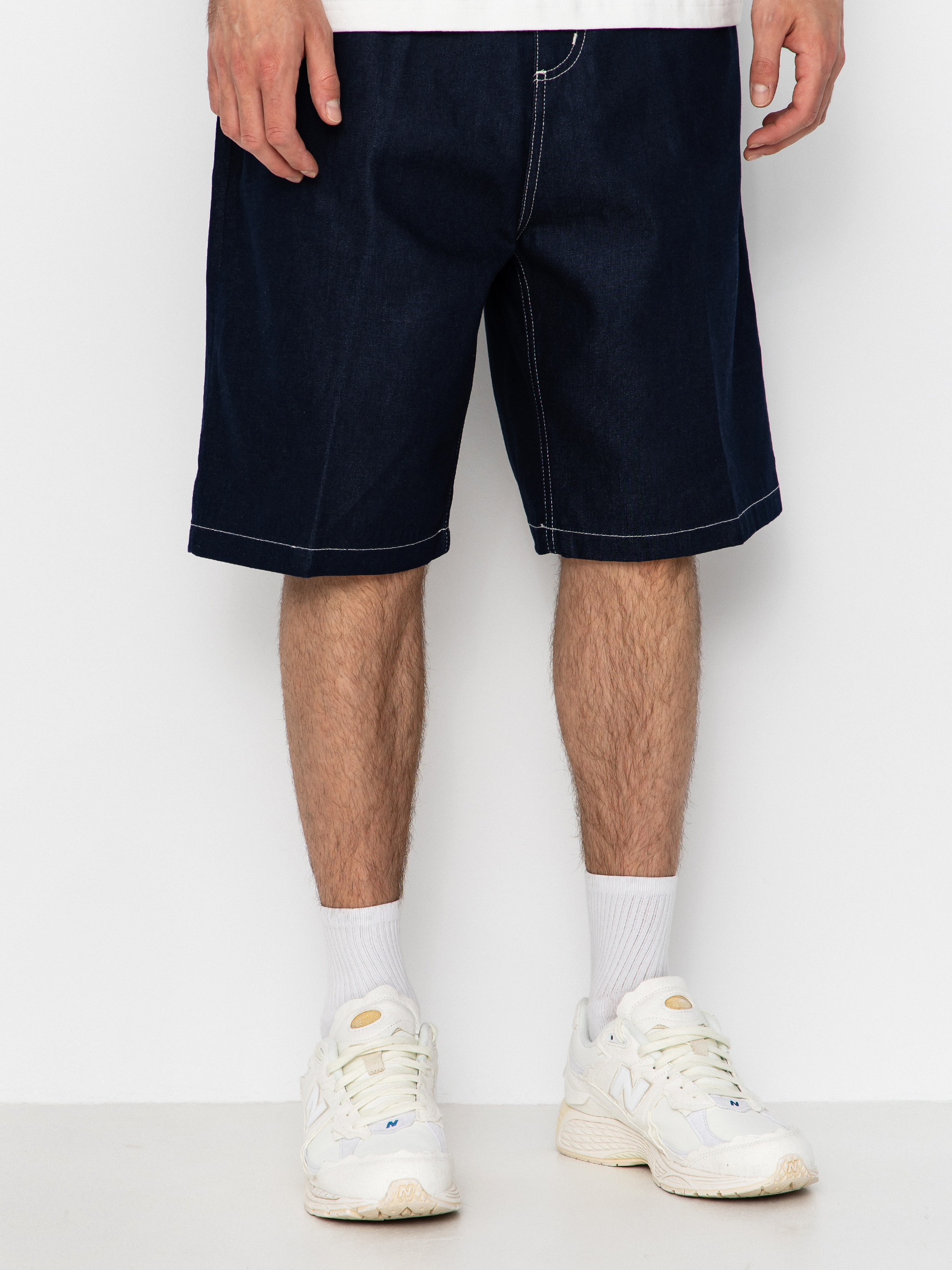 Шорти Carhartt WIP Brandon (blue rigrid)