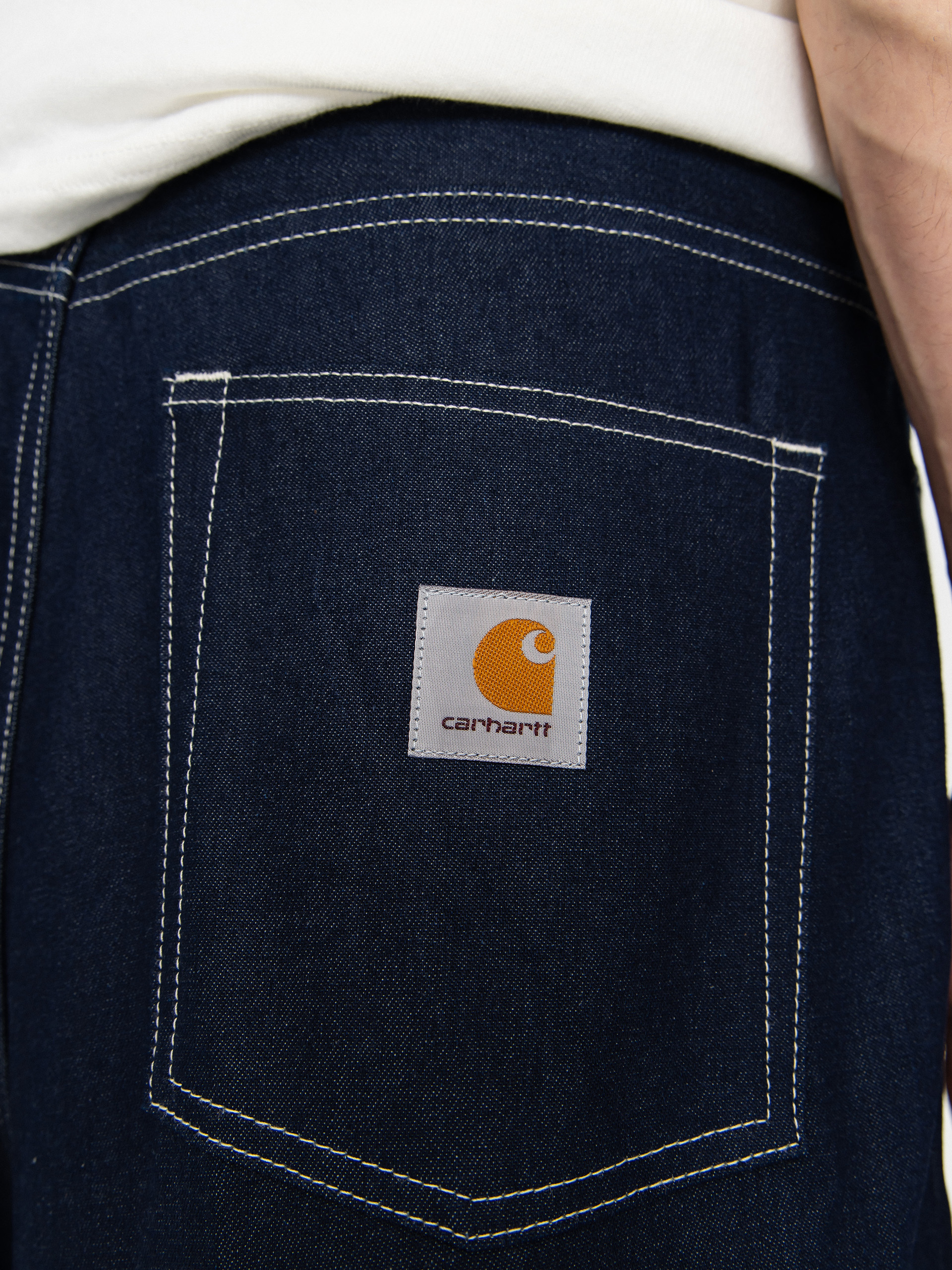 Шорти Carhartt WIP Brandon (blue rigrid)