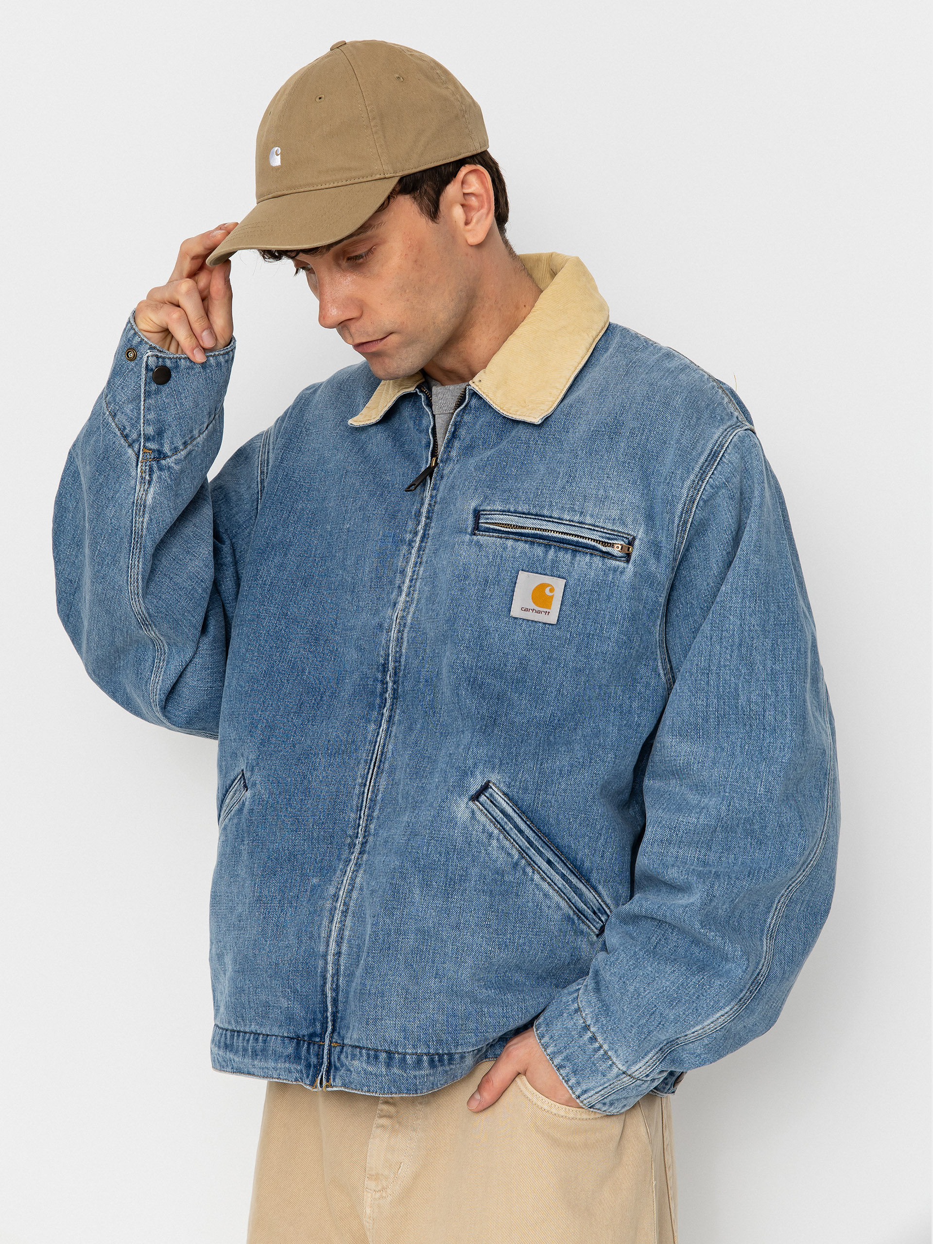 u041au0443u0440u0442u043au0430 Carhartt WIP OG Detroit (blue/dusty h brown)