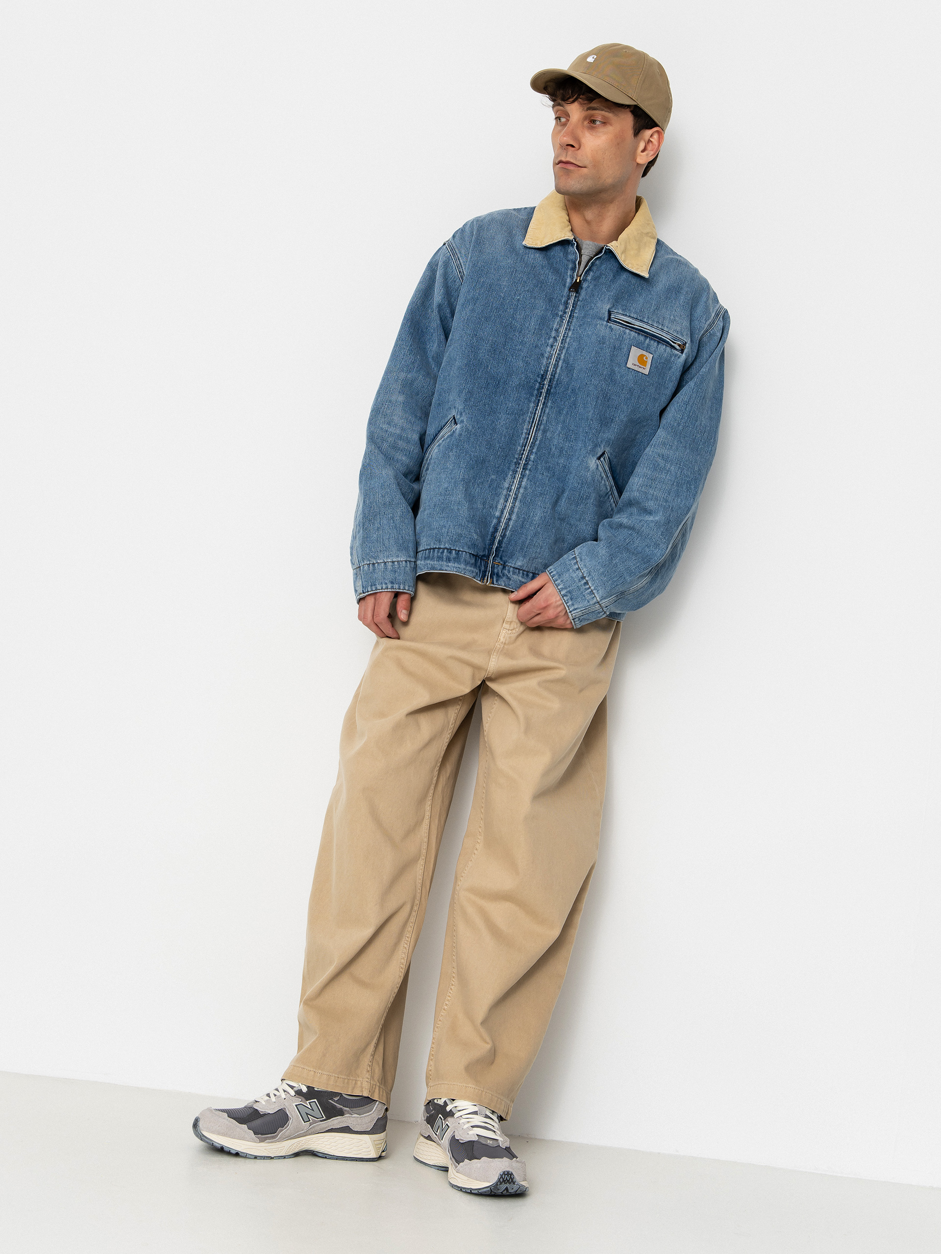 Куртка Carhartt WIP OG Detroit (blue/dusty h brown)