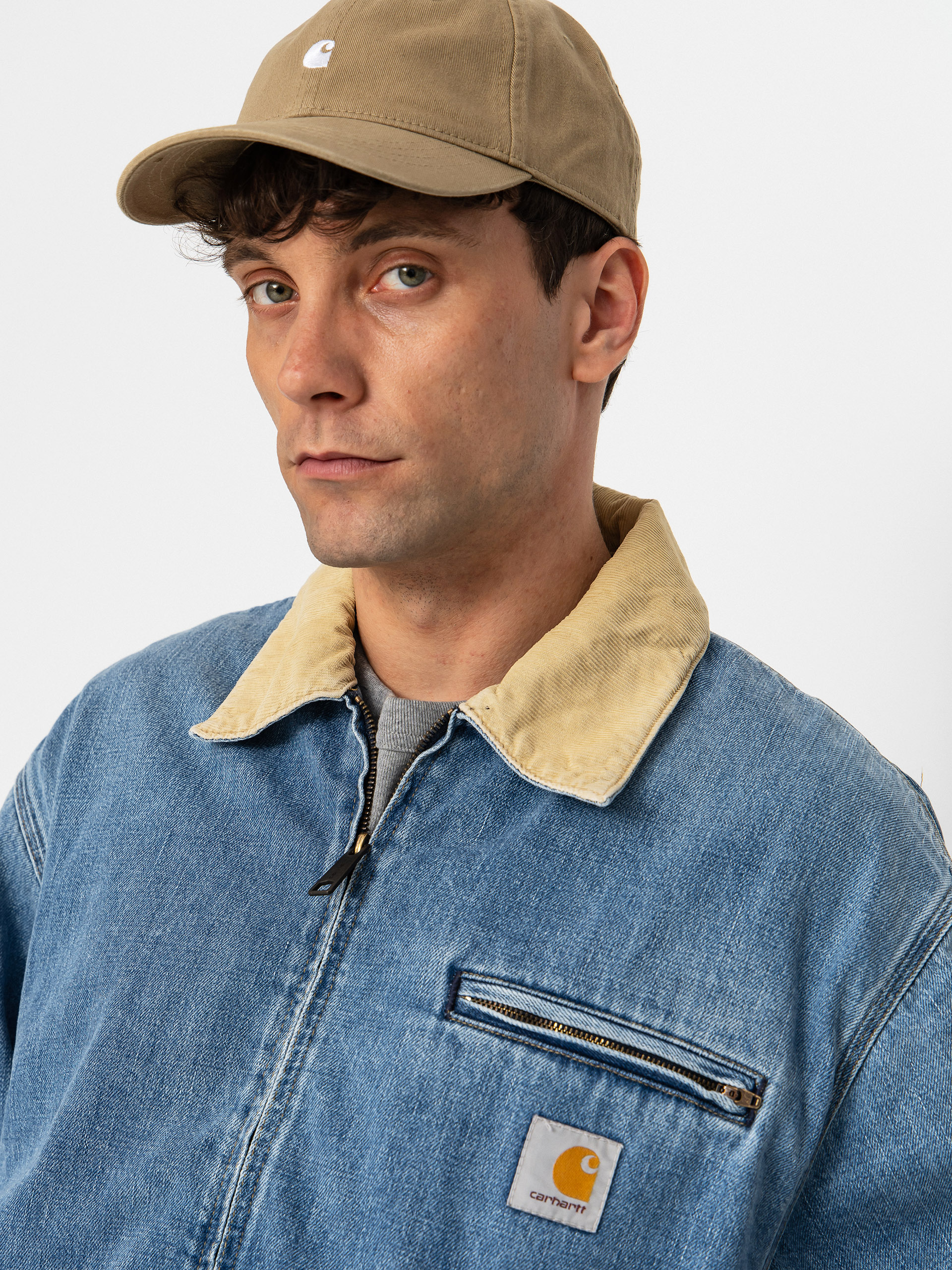 Куртка Carhartt WIP OG Detroit (blue/dusty h brown)