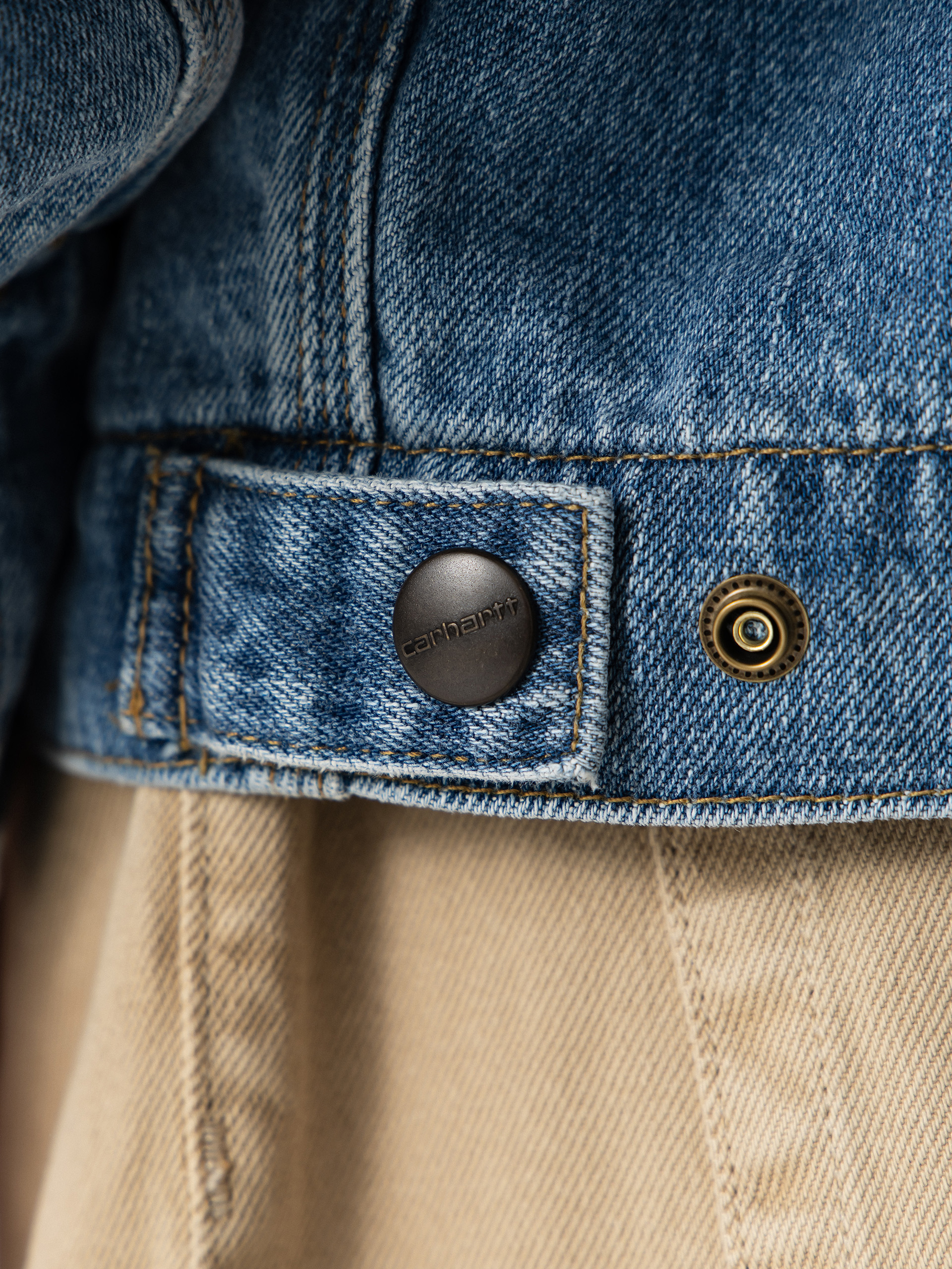 Куртка Carhartt WIP OG Detroit (blue/dusty h brown)