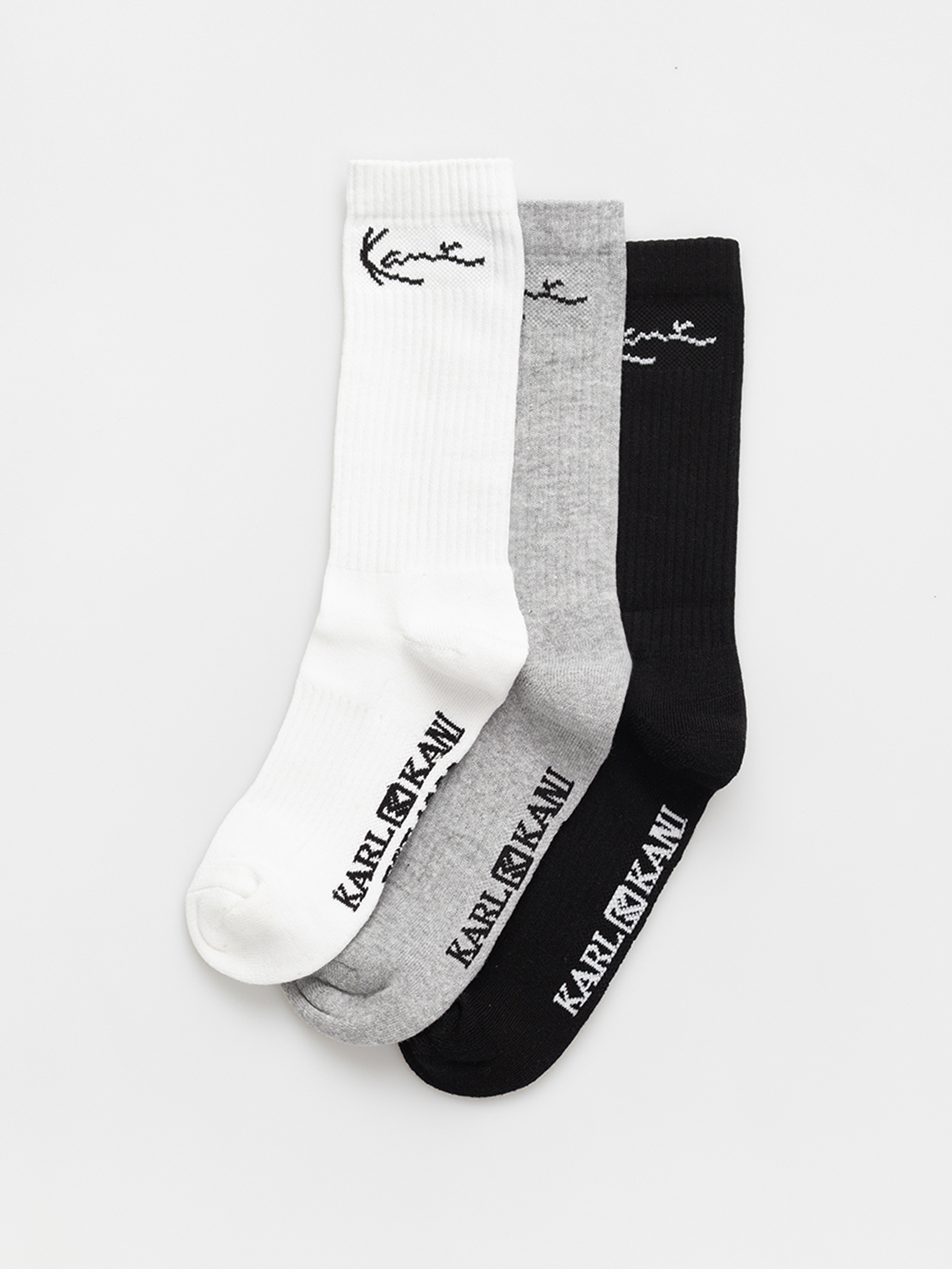  u0428u043au0430u0440u043fu0435u0442u043au0438 Karl Kani Signature 3Pk (black/grey/white)