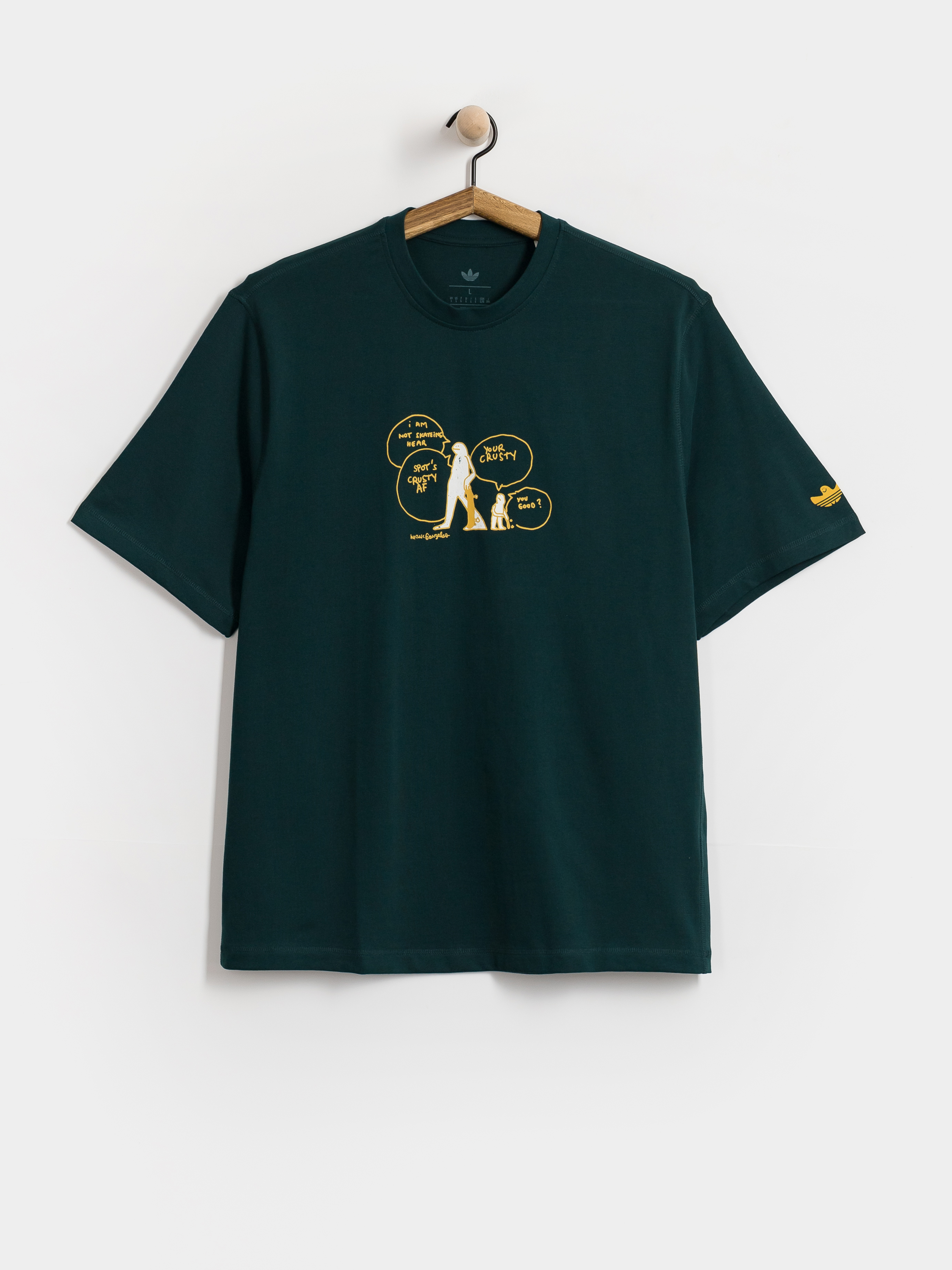 Футболка adidas Gonz Crusty (aurivy/black)