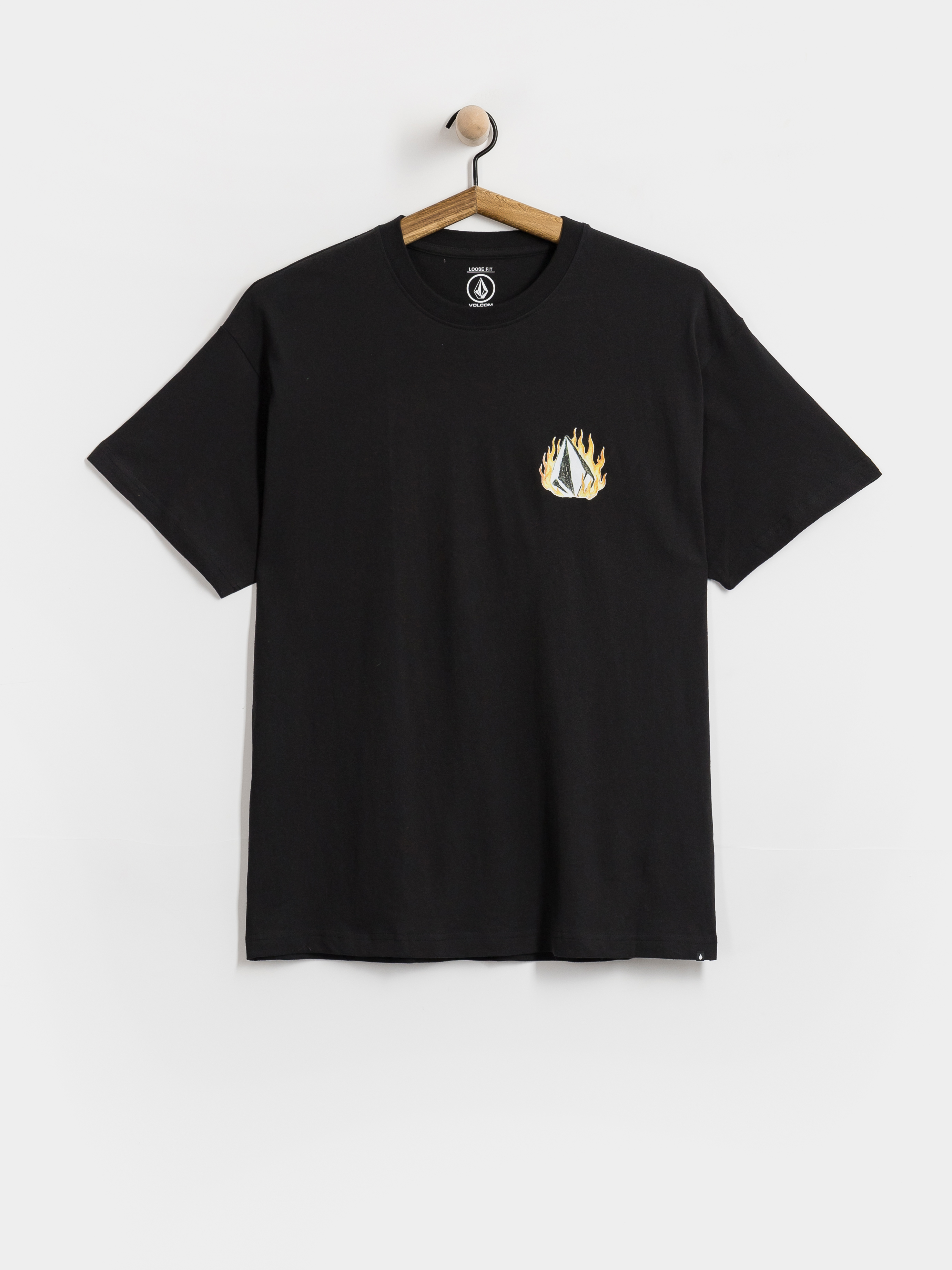 Футболка Volcom Double Fantasy Lse (black)