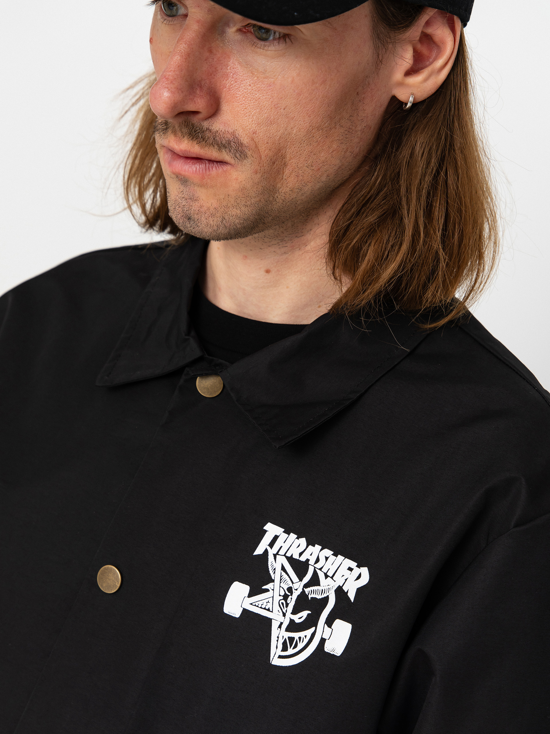 Куртка Thrasher x Spitfire Thrash & Burn (black)