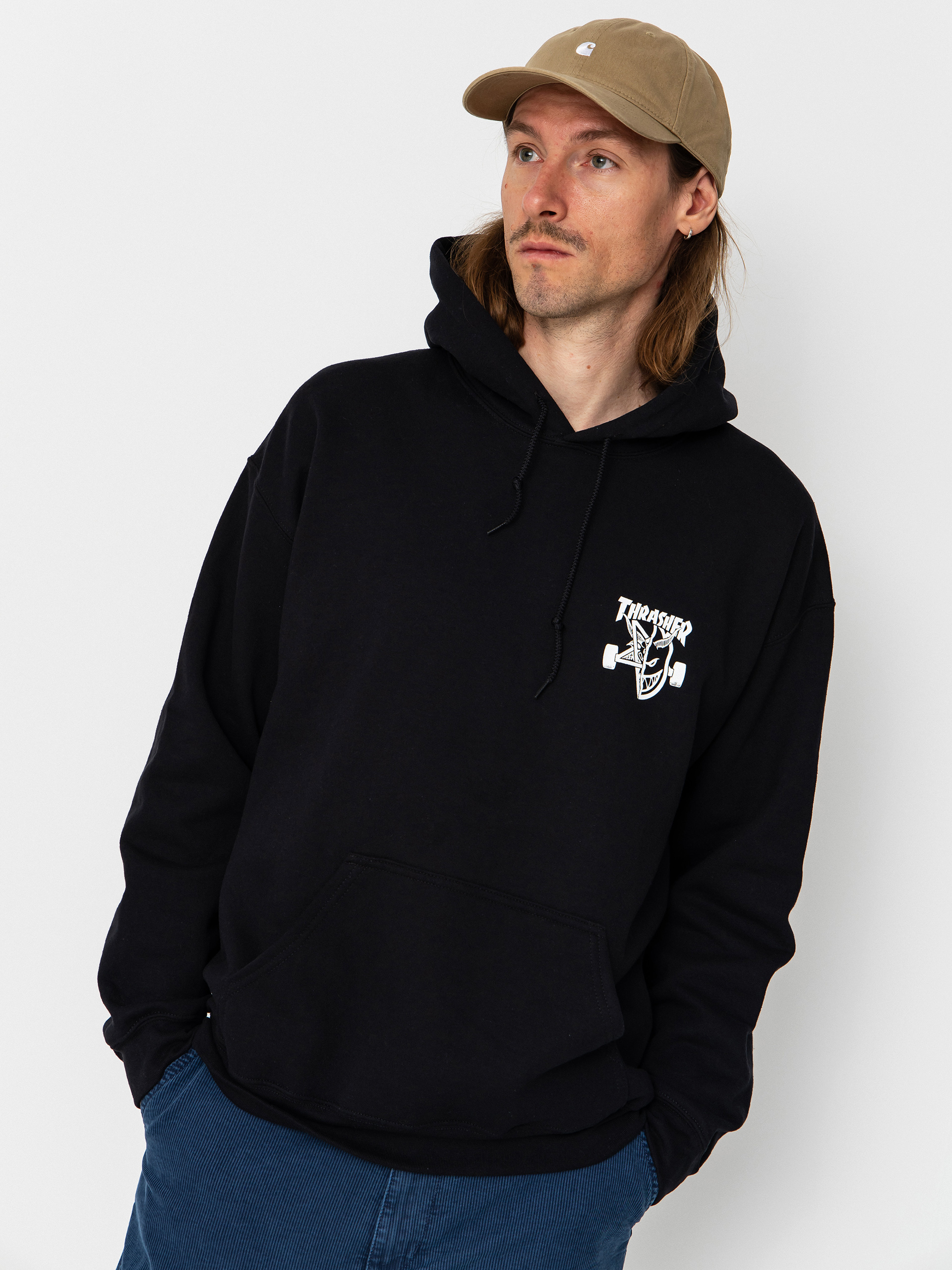 Худі Thrasher x Spitfire Classic Swirl HD (black)