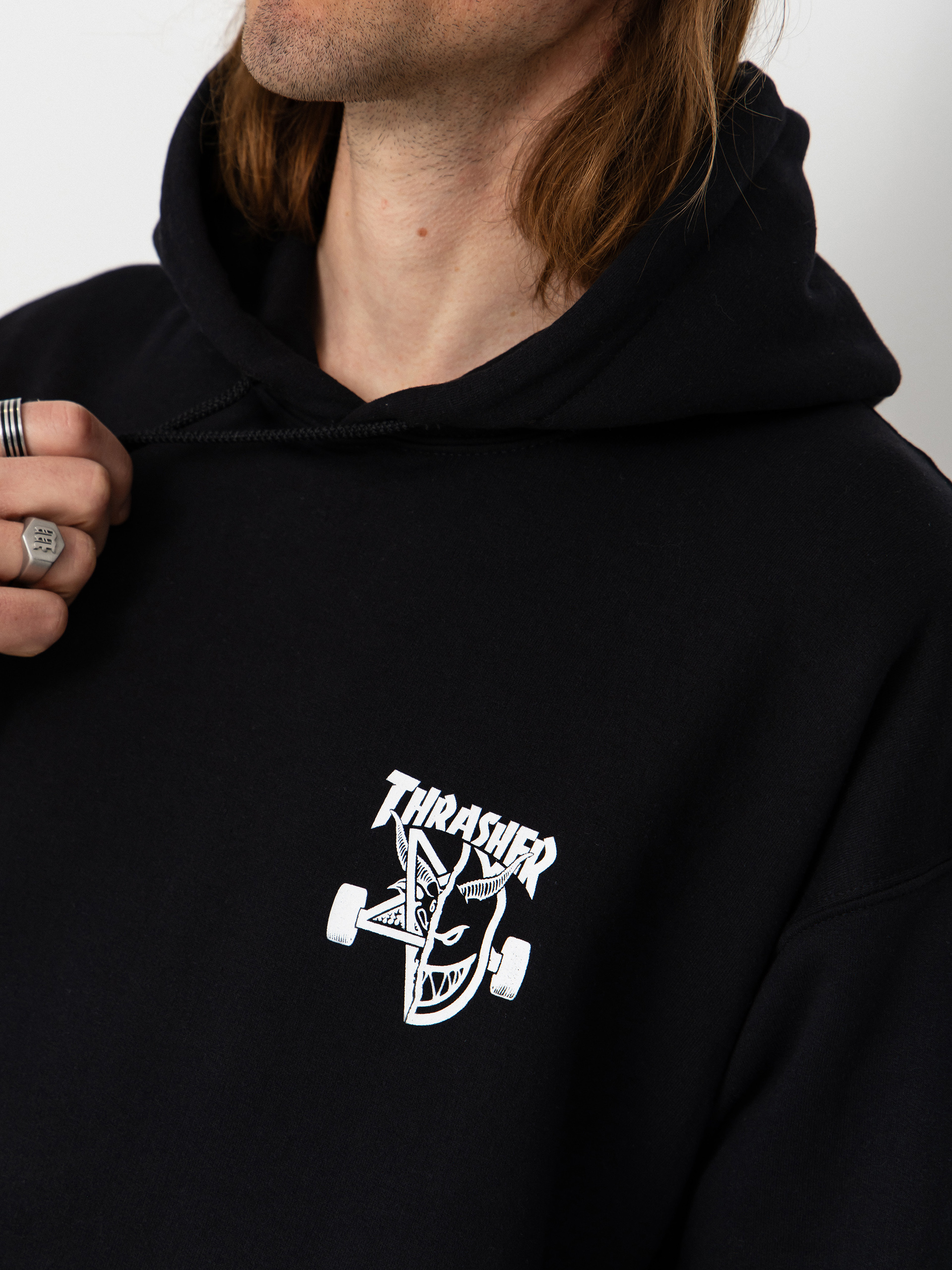 Худі Thrasher x Spitfire Classic Swirl HD (black)