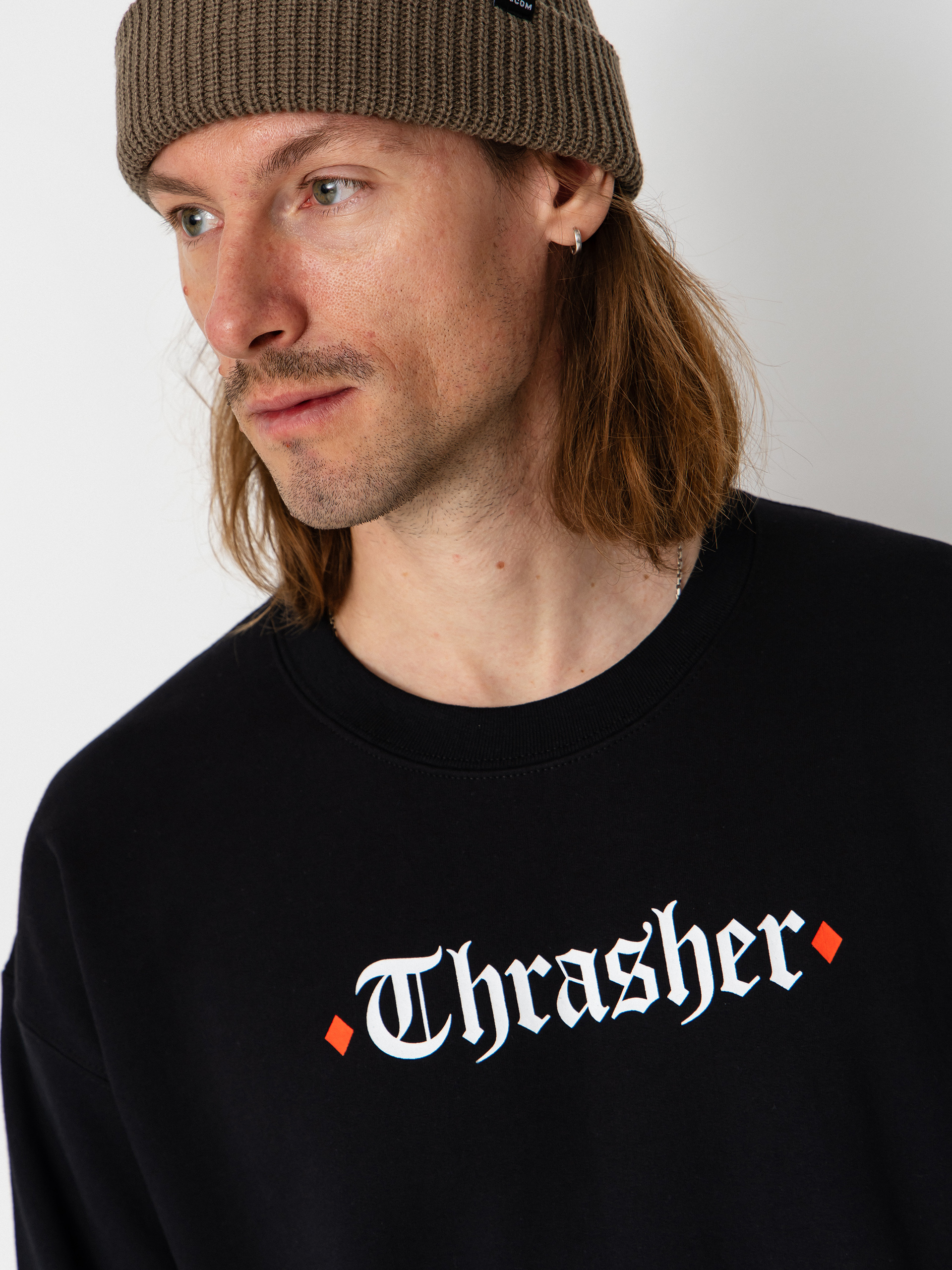 Світшот Thrasher x Spitfire The End Oath (black)