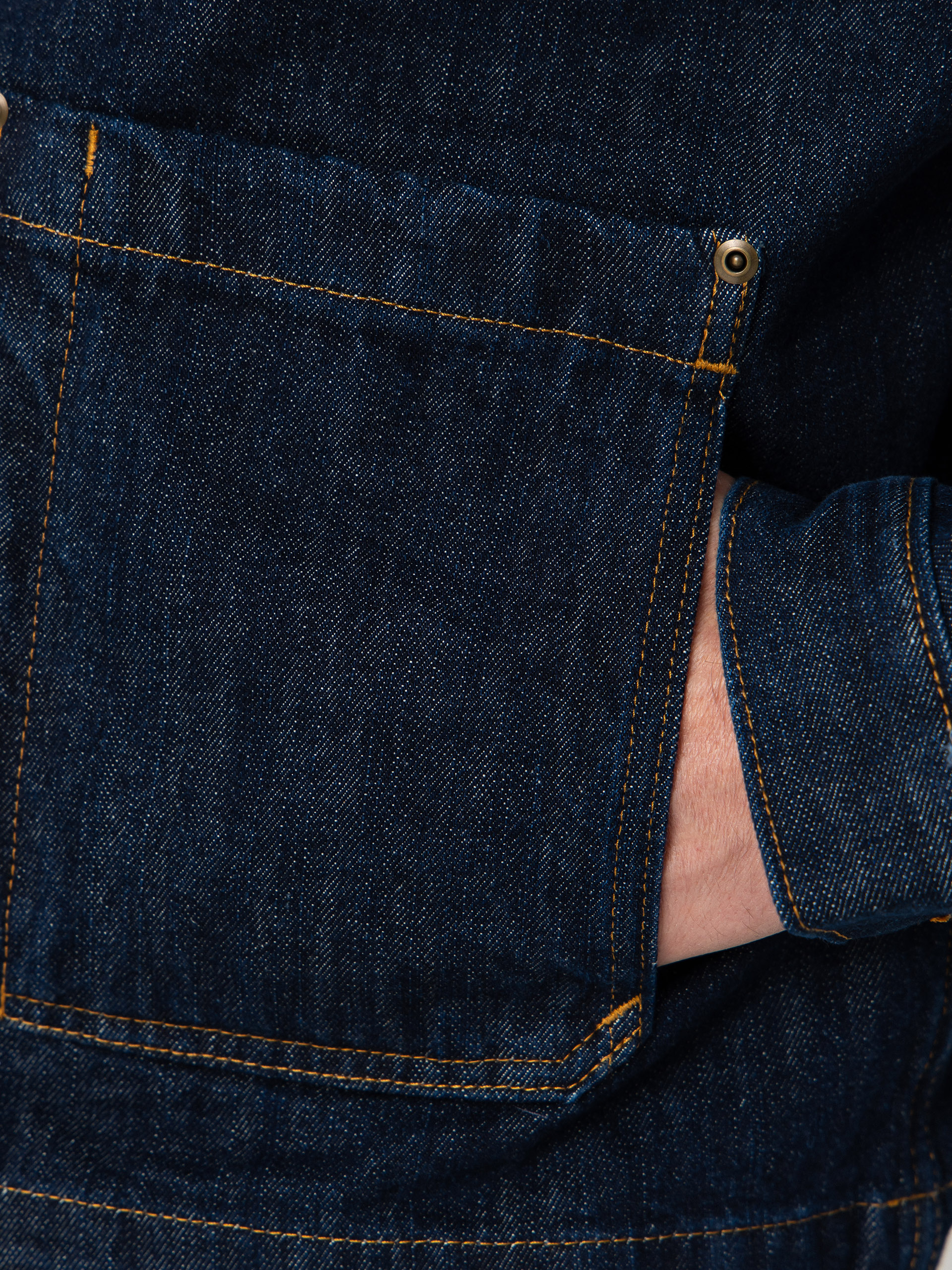 Куртка Dickies X Harley Davidson Boxy Denim (rinsed indigo blue)