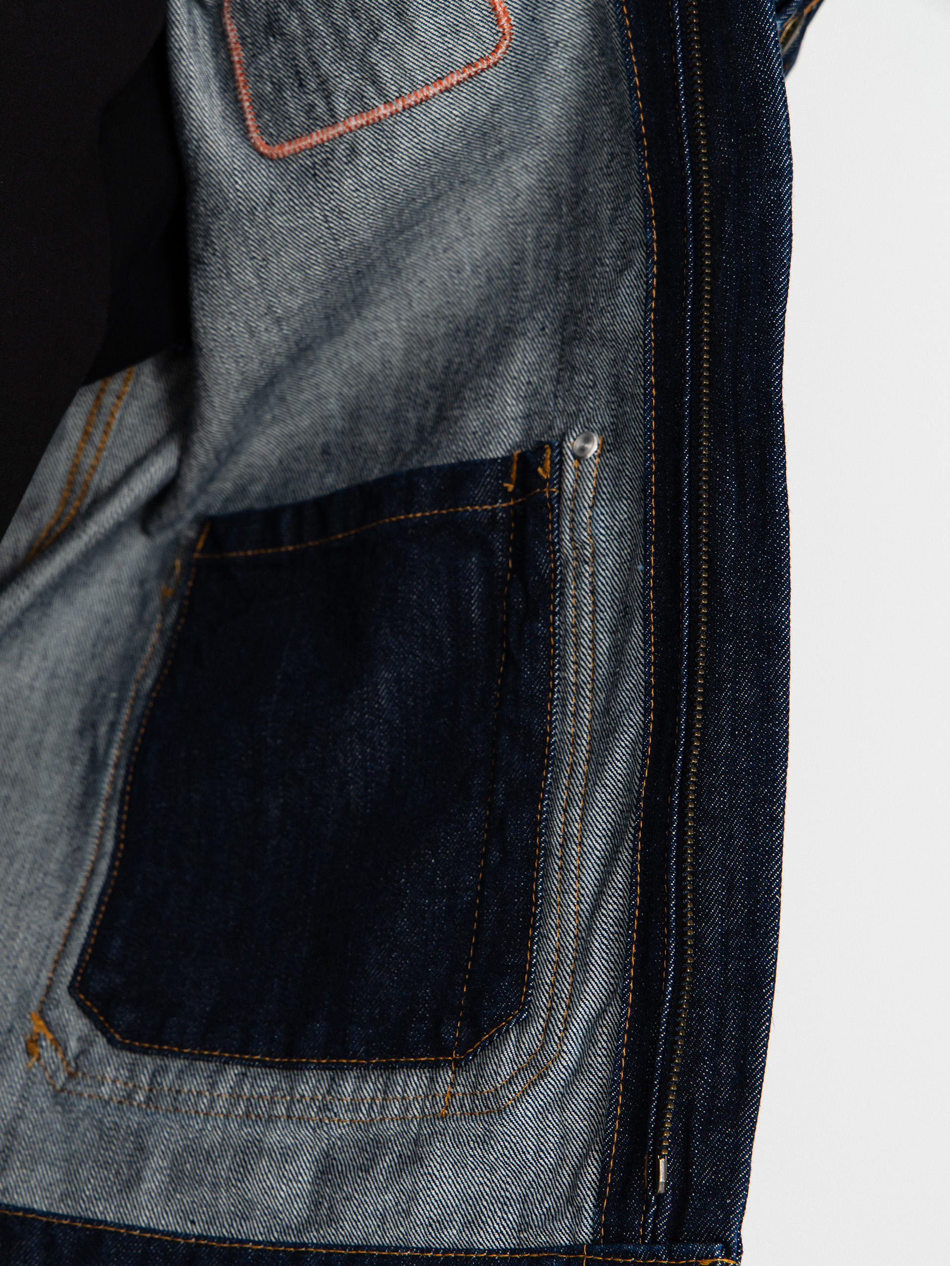 Куртка Dickies X Harley Davidson Boxy Denim (rinsed indigo blue)