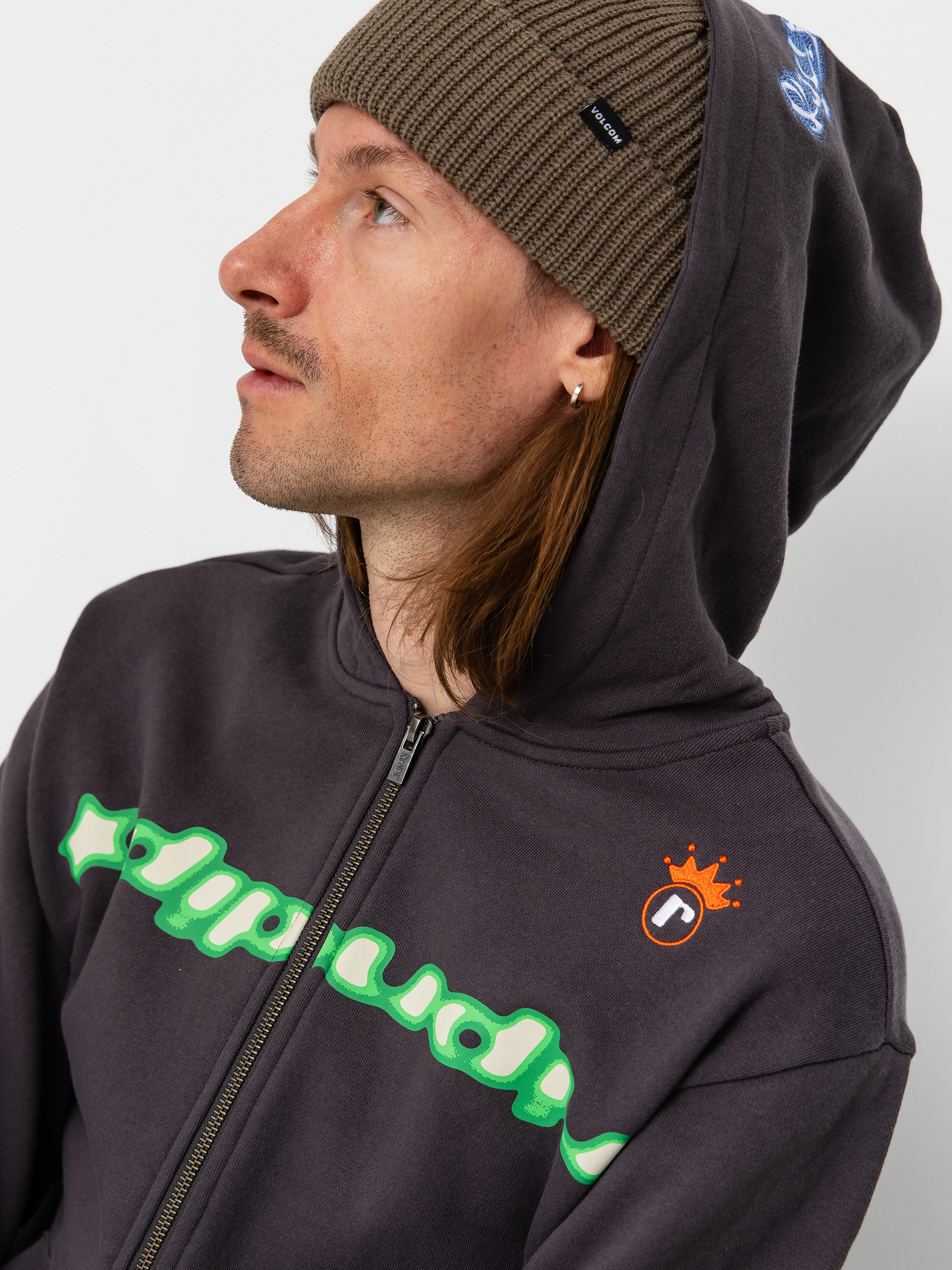 Худі RipNDip Allure Zip HD (black)