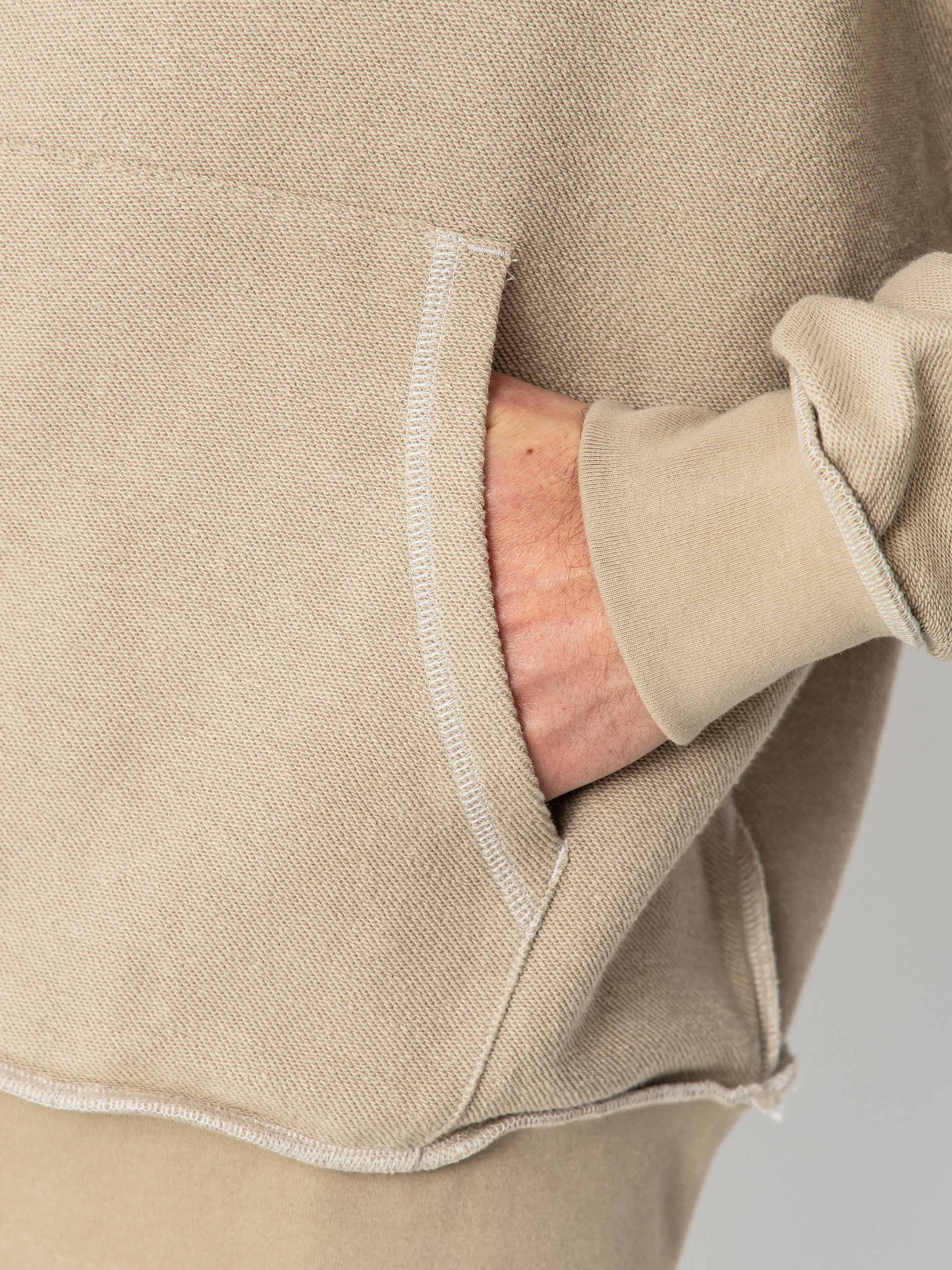 Худі RipNDip Linked Up Reverse Stitched HD (khaki)