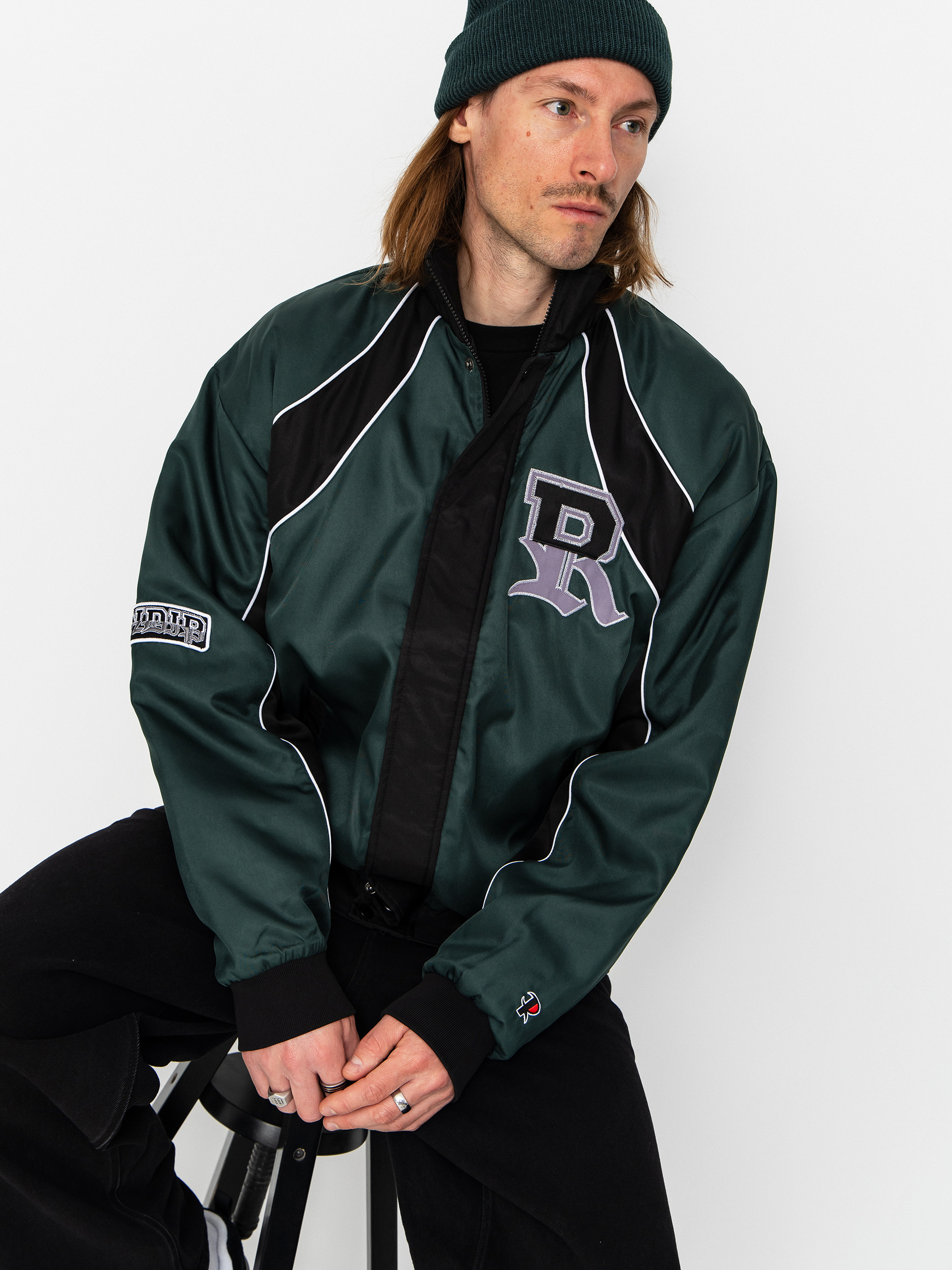Куртка RipNDip Ripndip Athletics Race (sand/charcoal)