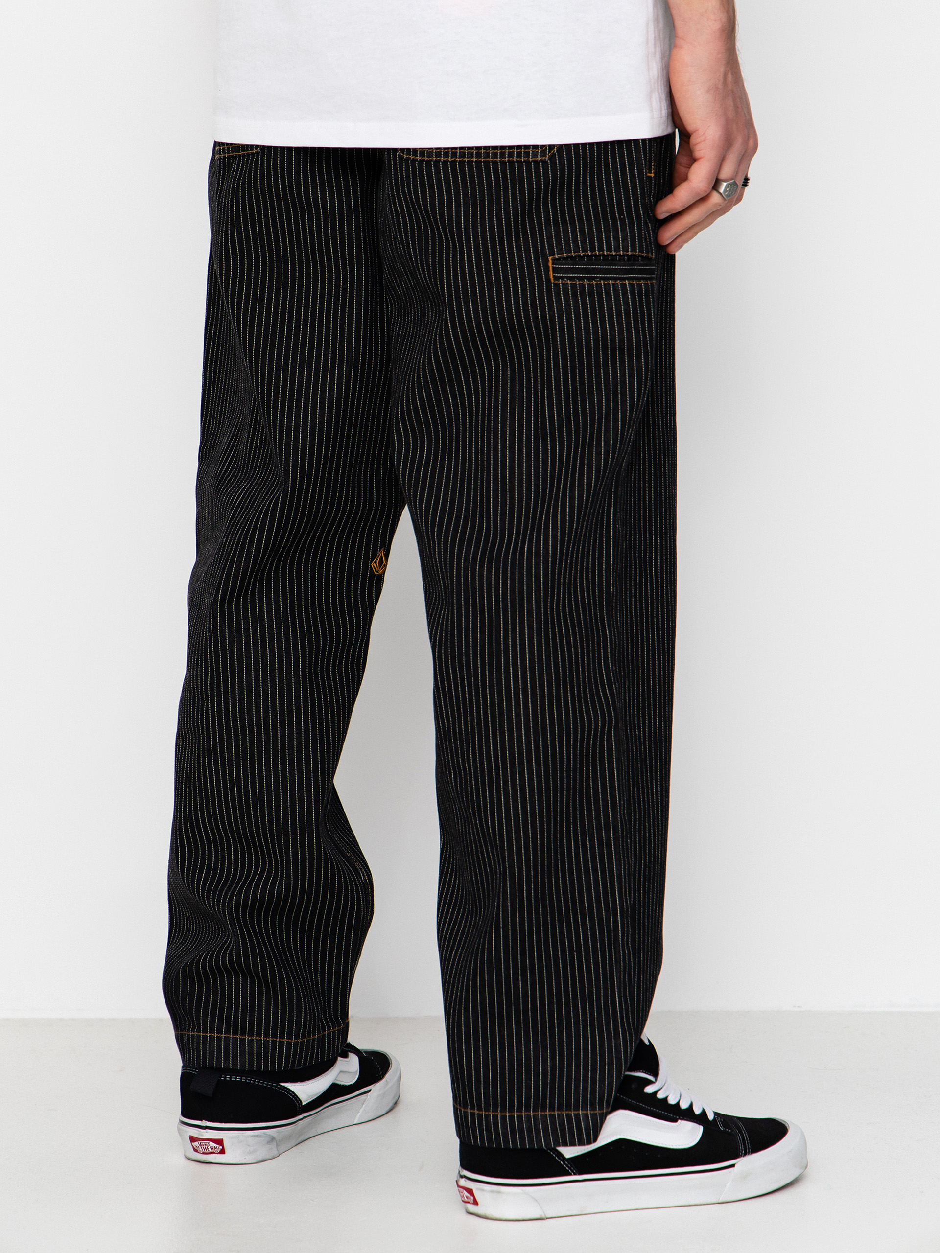 Штани Volcom Work Dialed (black stripe)