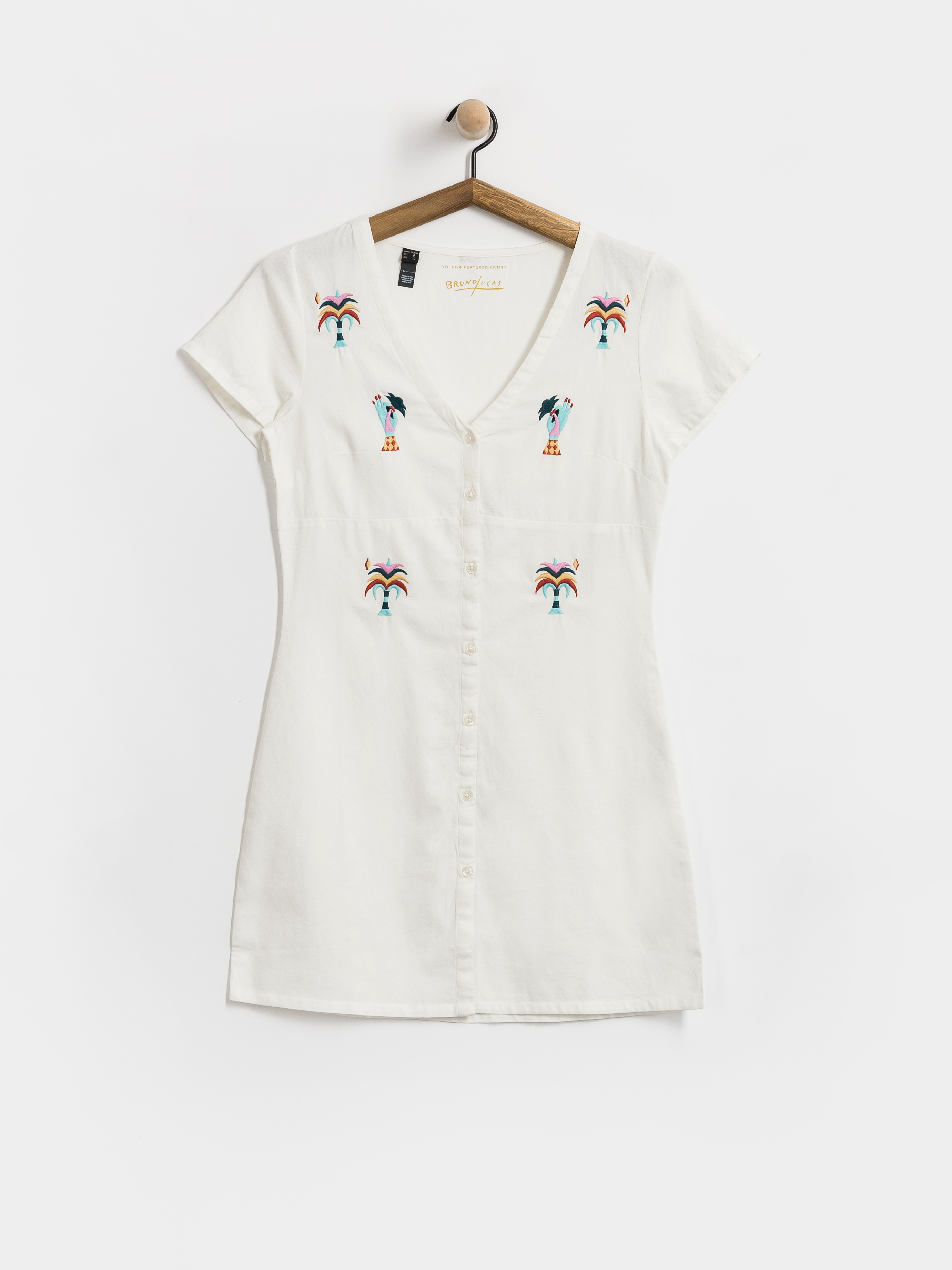 u0421u0443u043au043du044f Volcom Fa Bruno Lucas Wmn (off white)