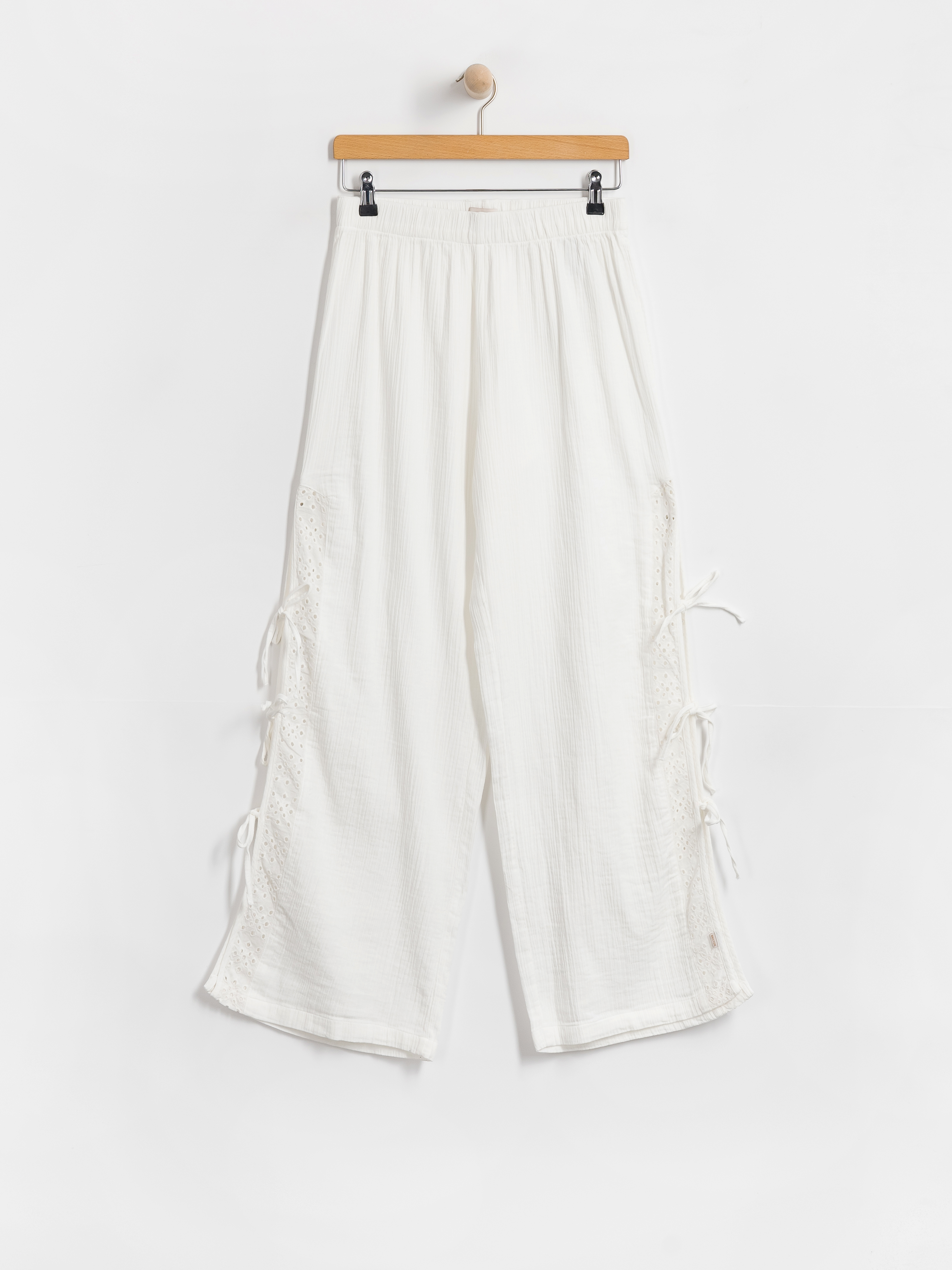 Штани Brixton Seaside Eyelet Wide Leg Wmn (off white eyelet)