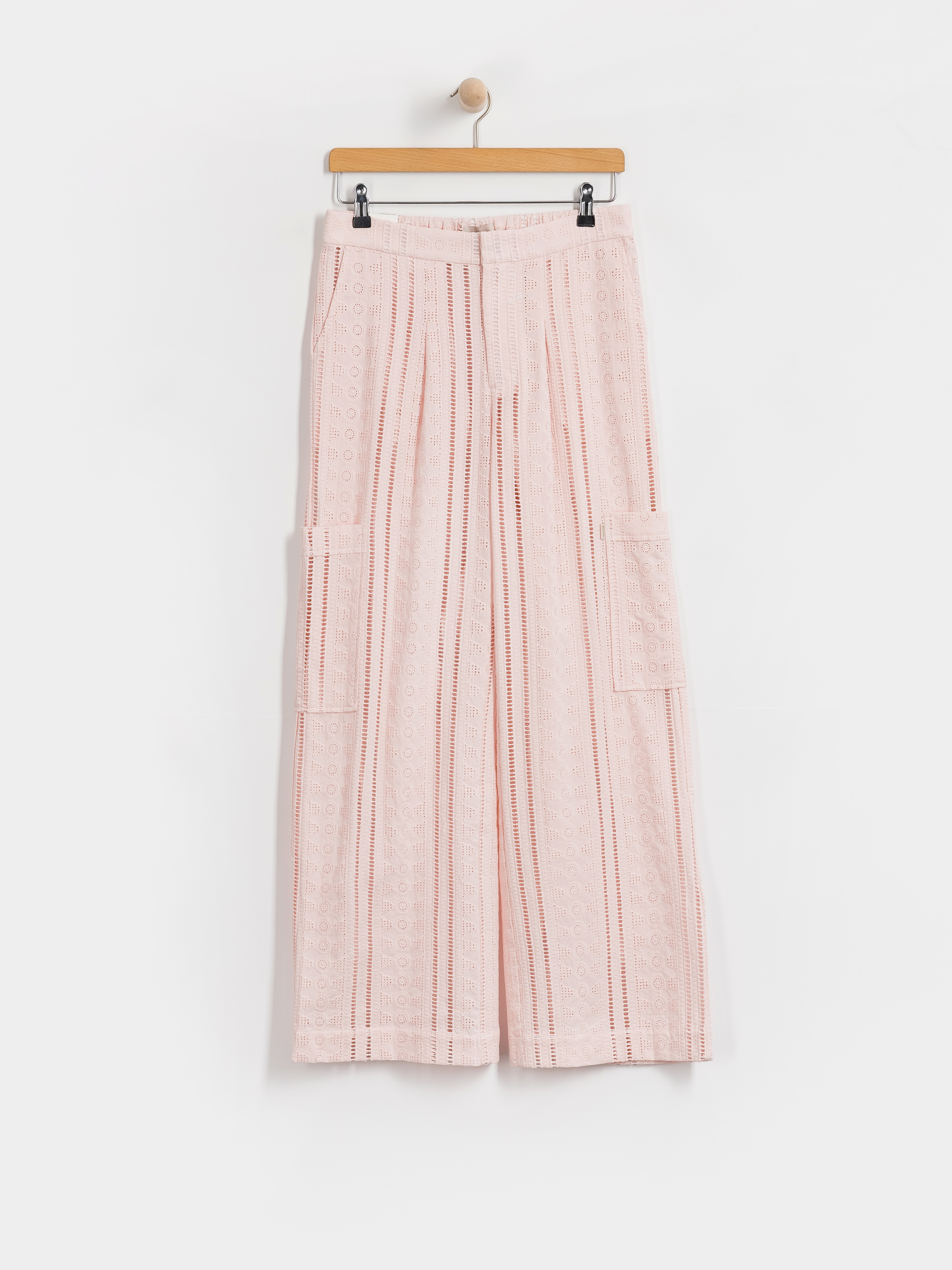 Штани Brixton The Mercer Wide Leg Trouser Wmn (chalk pink)