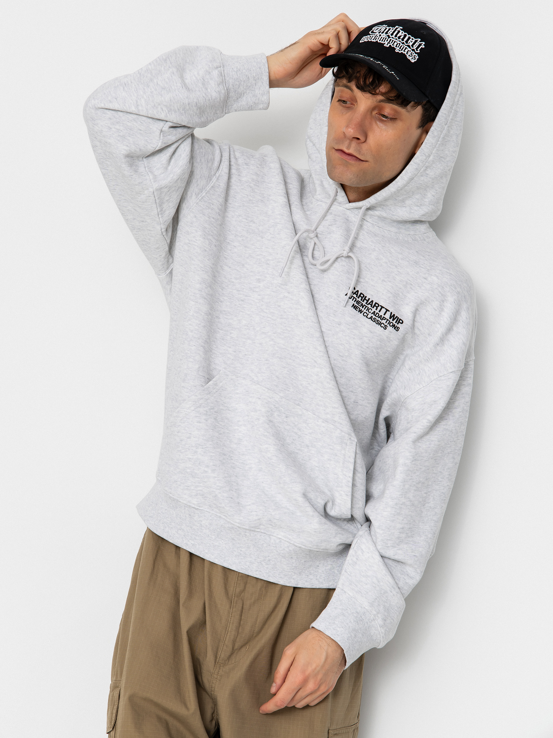 Худі Carhartt WIP Sean Hamilton HD (ash heather)