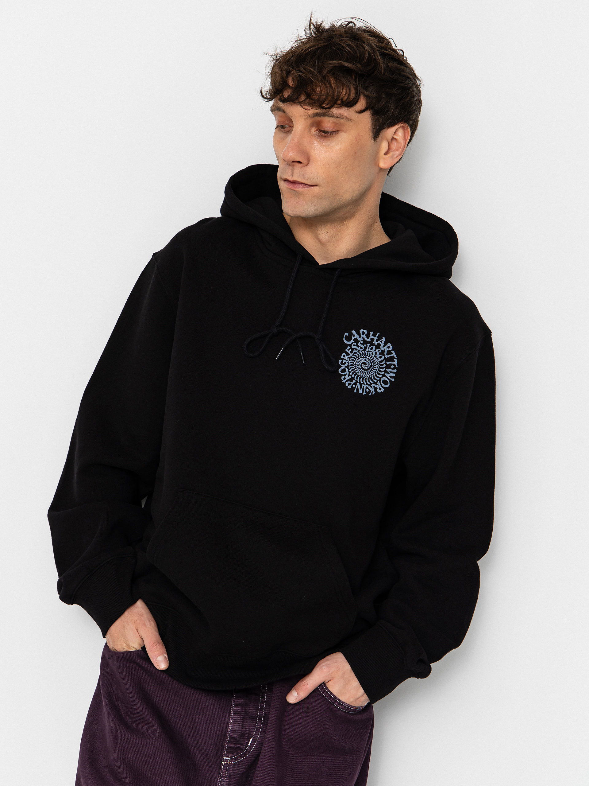 Худі Carhartt WIP Spiral HD (black)