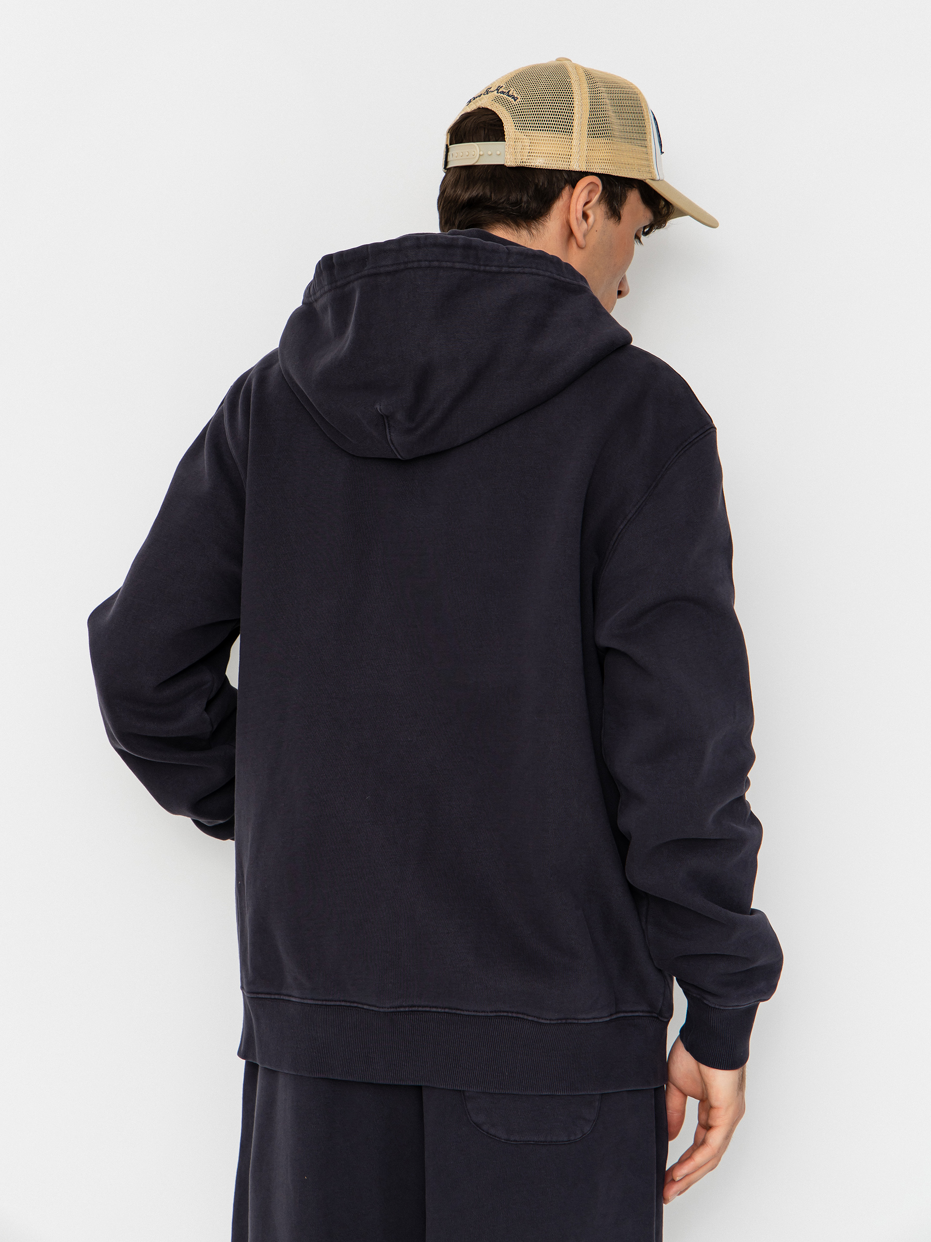 Худі Deus Ex Machina Shield Garment Dyed ZHD (black)