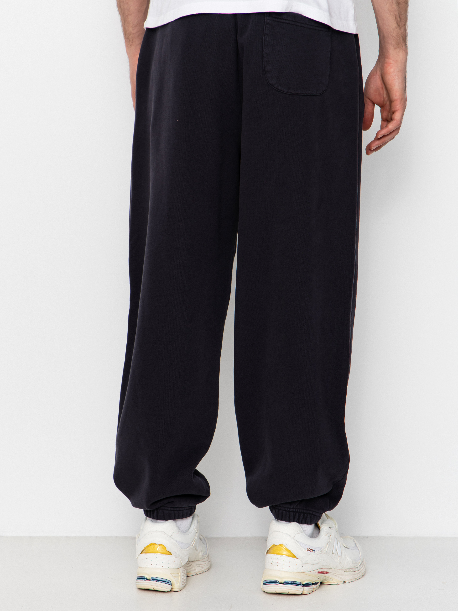 Штани Deus Ex Machina Shield Garment Dyed Track (black)