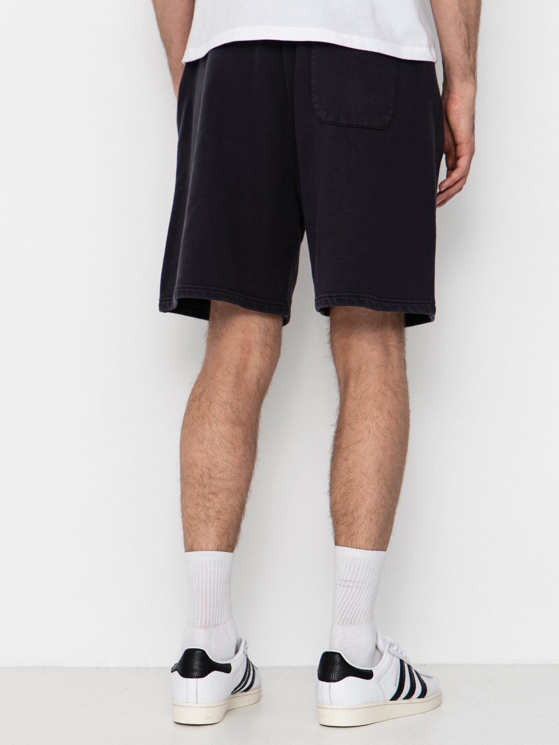 Шорти Deus Ex Machina Shield Garment Dyed Track (black)