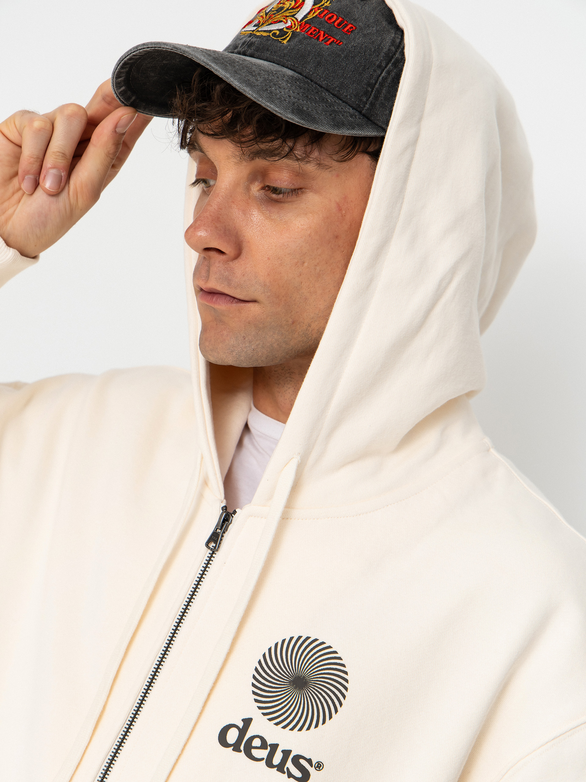 Худі Deus Ex Machina Strata ZHD (dirty white)