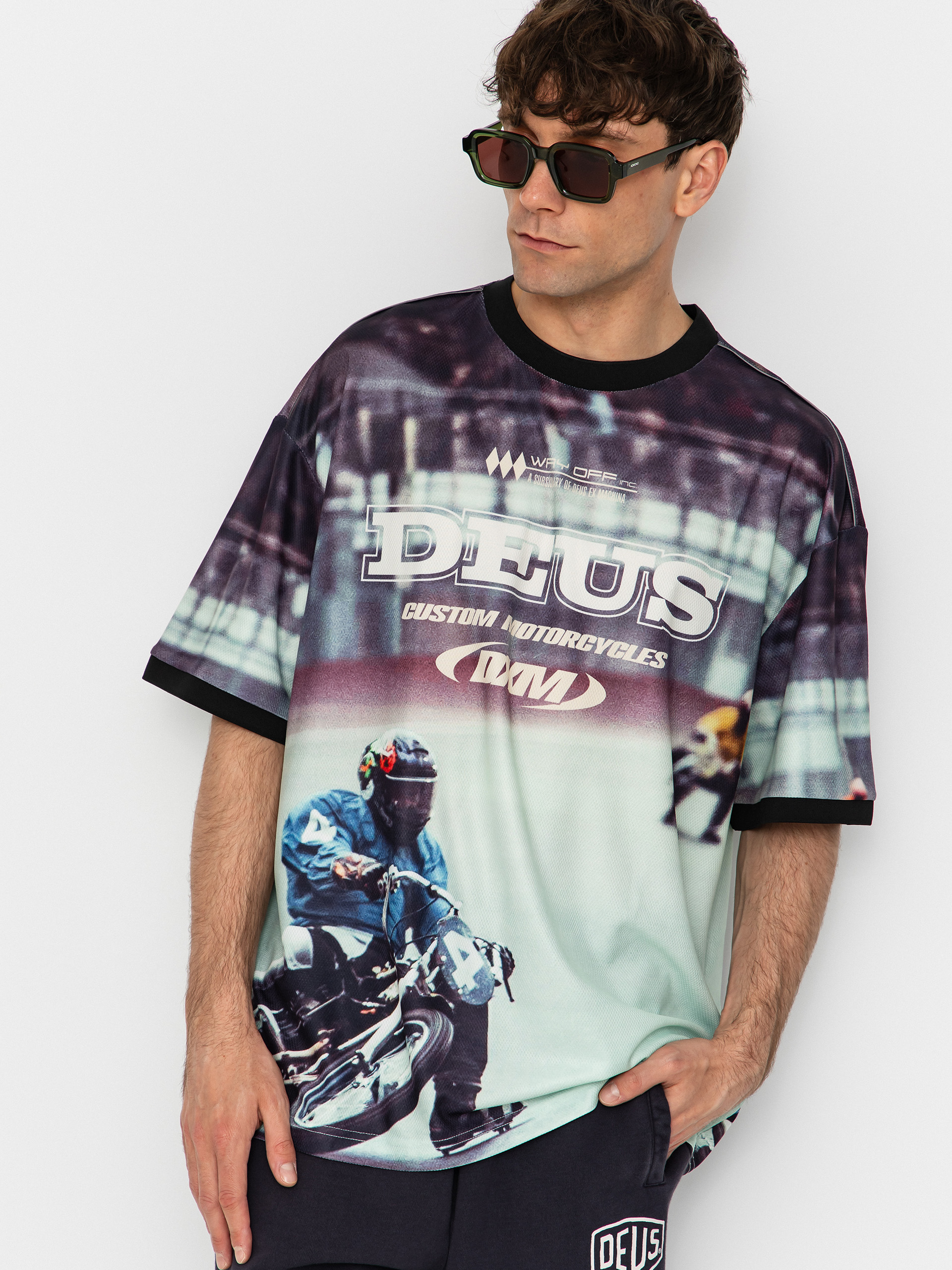 Футболка Deus Ex Machina Enduro Photo Ss Jersey (brown)