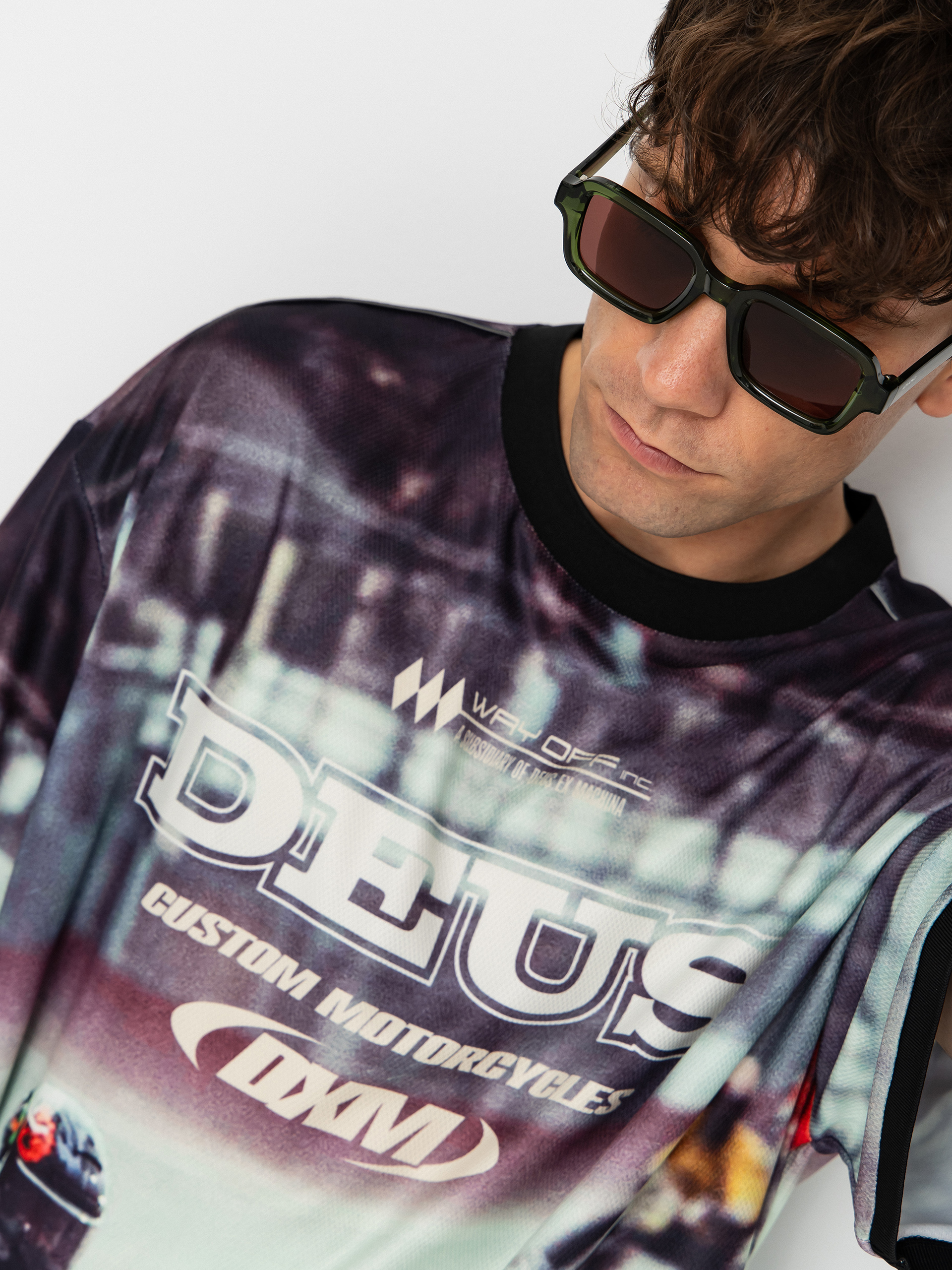 Футболка Deus Ex Machina Enduro Photo Ss Jersey (brown)
