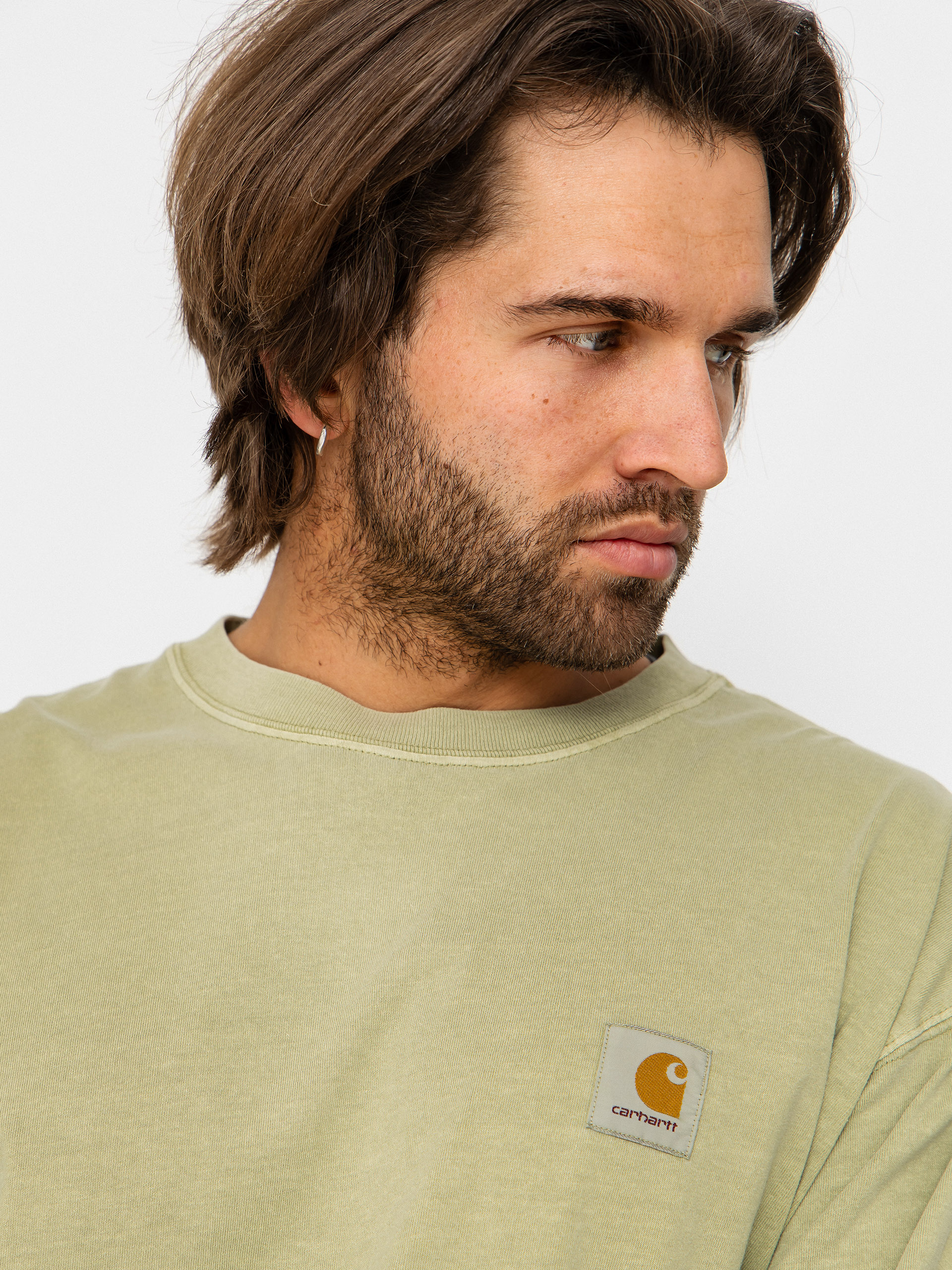 Лонгслів Carhartt WIP Nelson (gentle green)