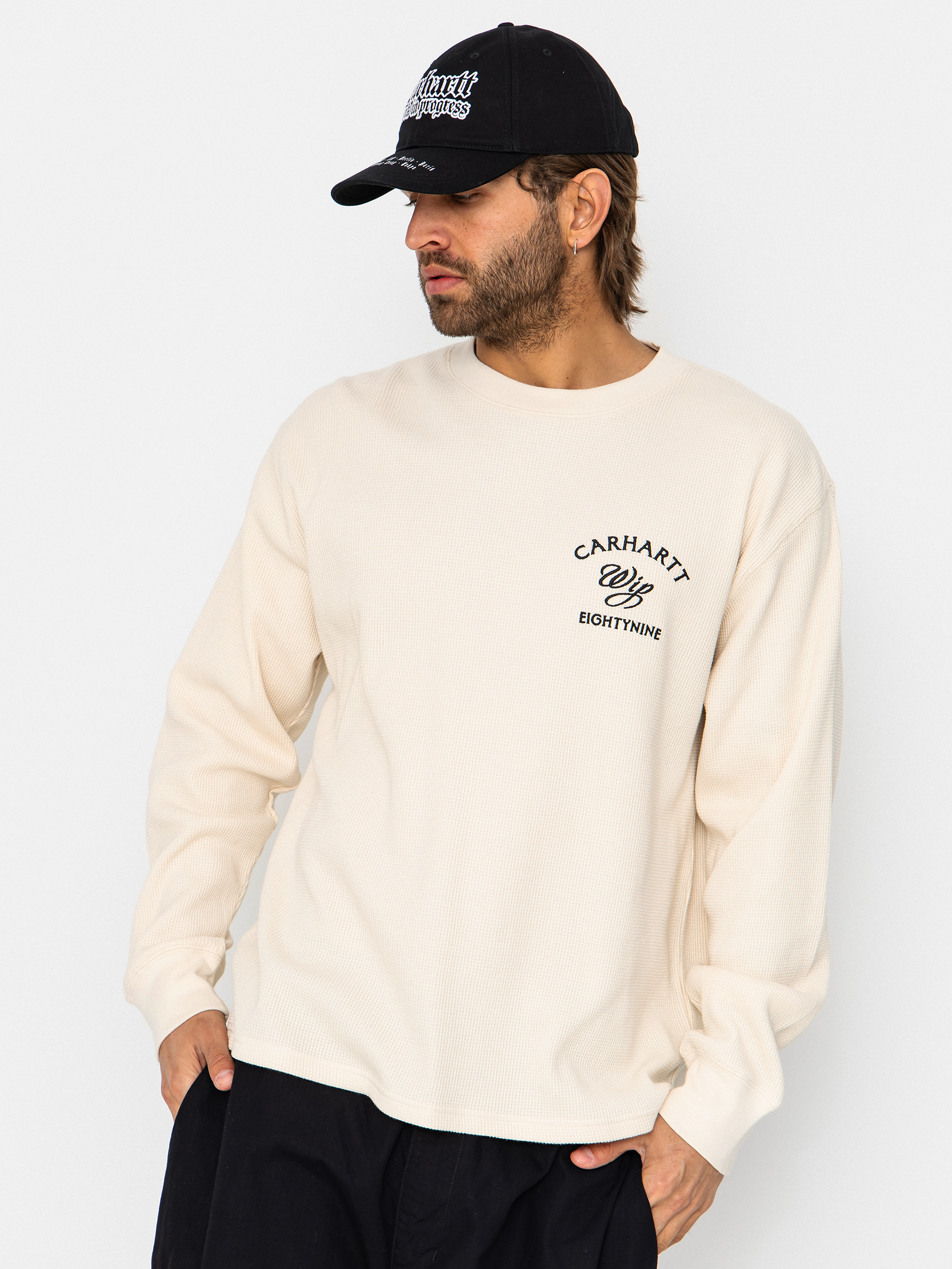 Лонгслів Carhartt WIP Eightynine Waffle