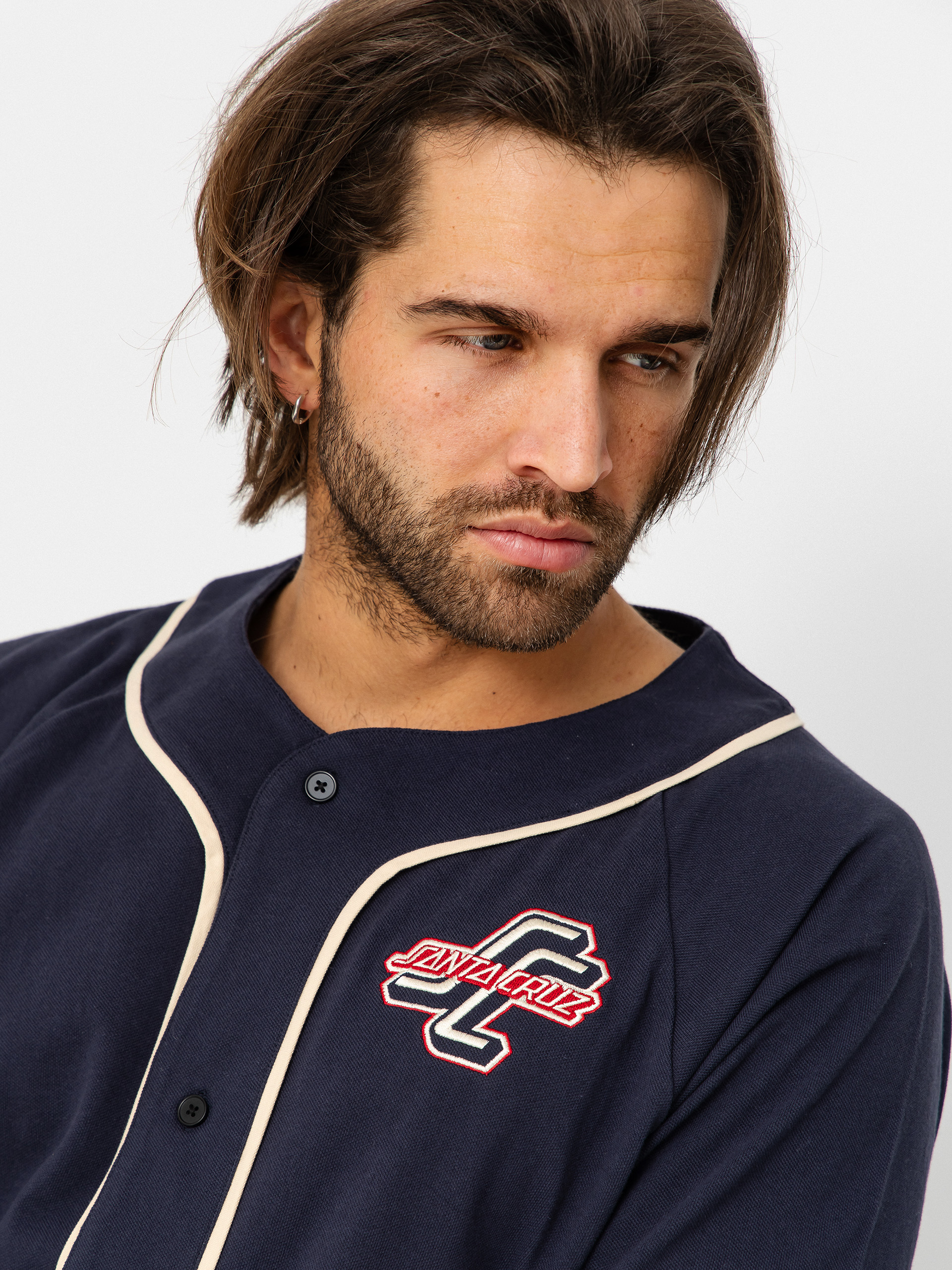 Сорочка Santa Cruz Outer OGSC Baseball (navy)