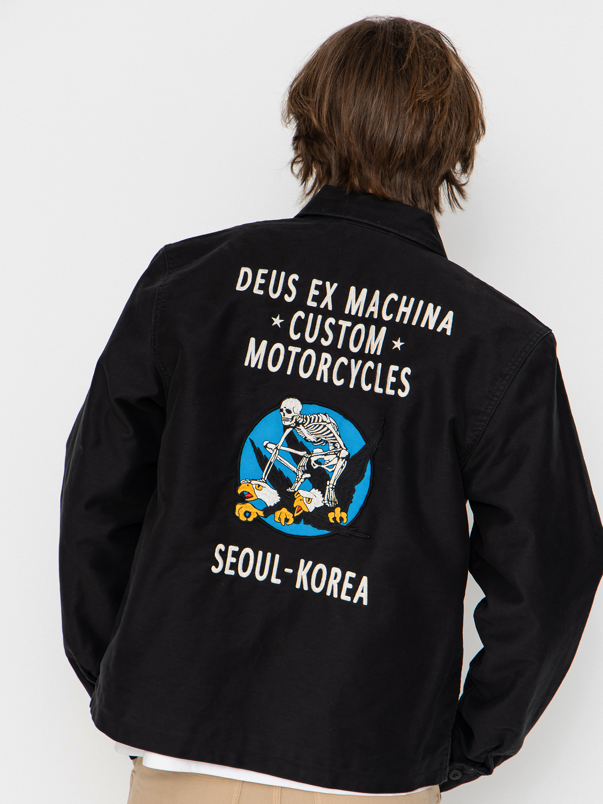 Куртка Deus Ex Machina Fugazi Souvenir (black)
