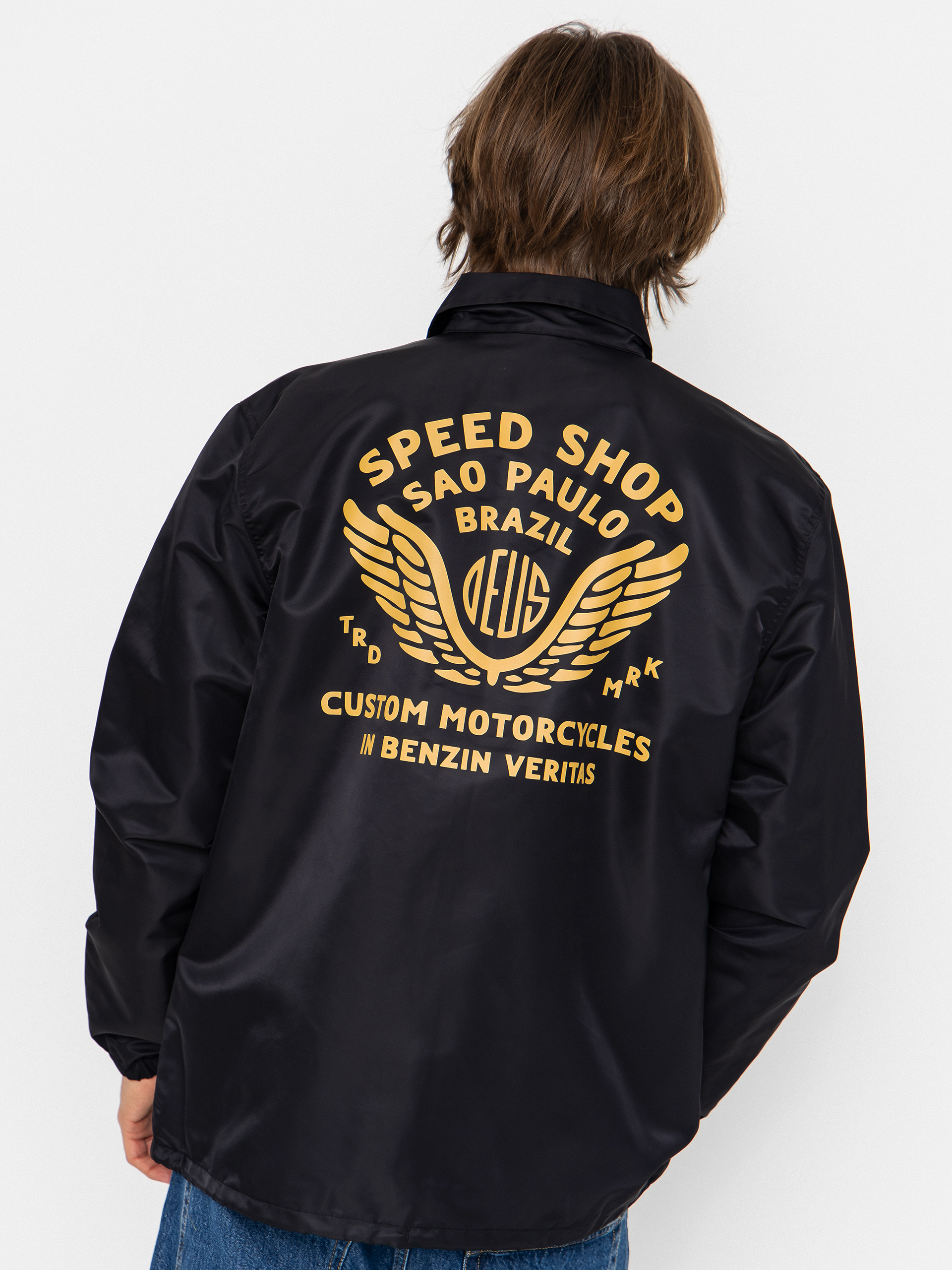 u041au0443u0440u0442u043au0430 Deus Ex Machina Munificence Nylon Coach (black)