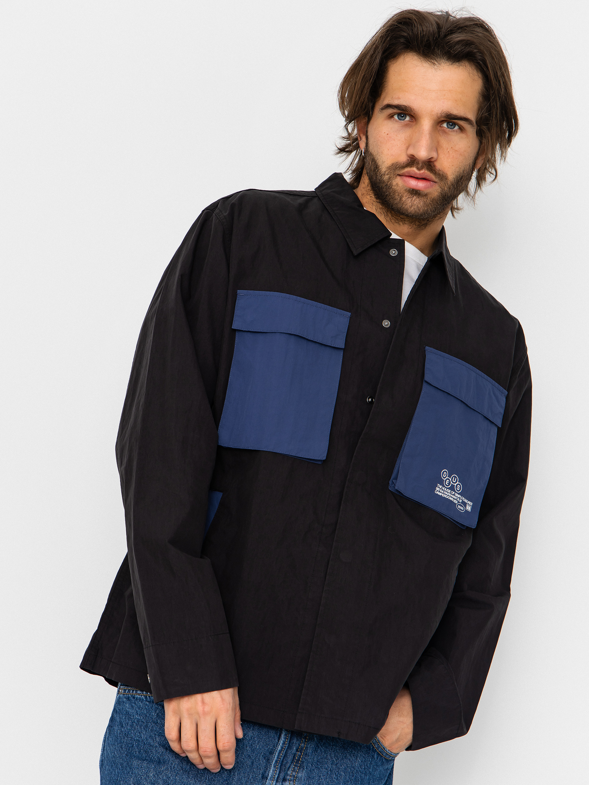 Сорочка Deus Ex Machina Tommy Surf (black)