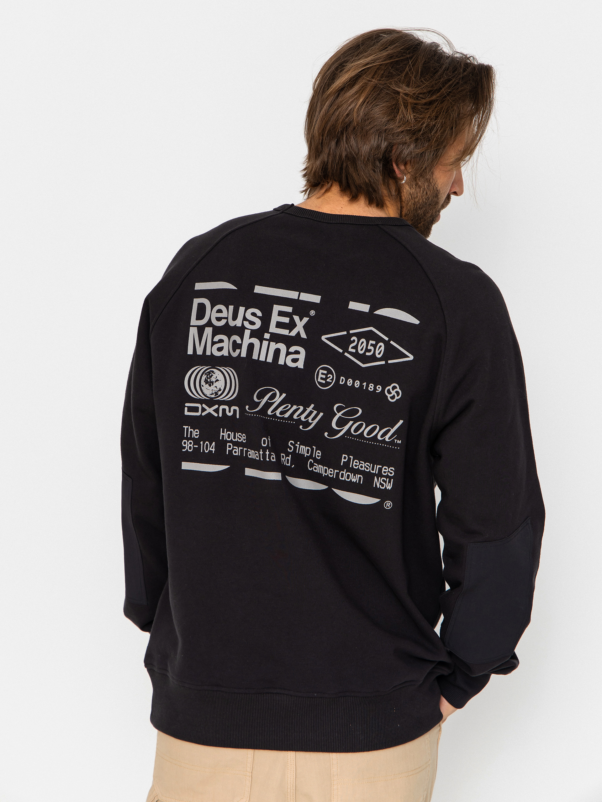 Світшот Deus Ex Machina Plenty Good Crew (black)