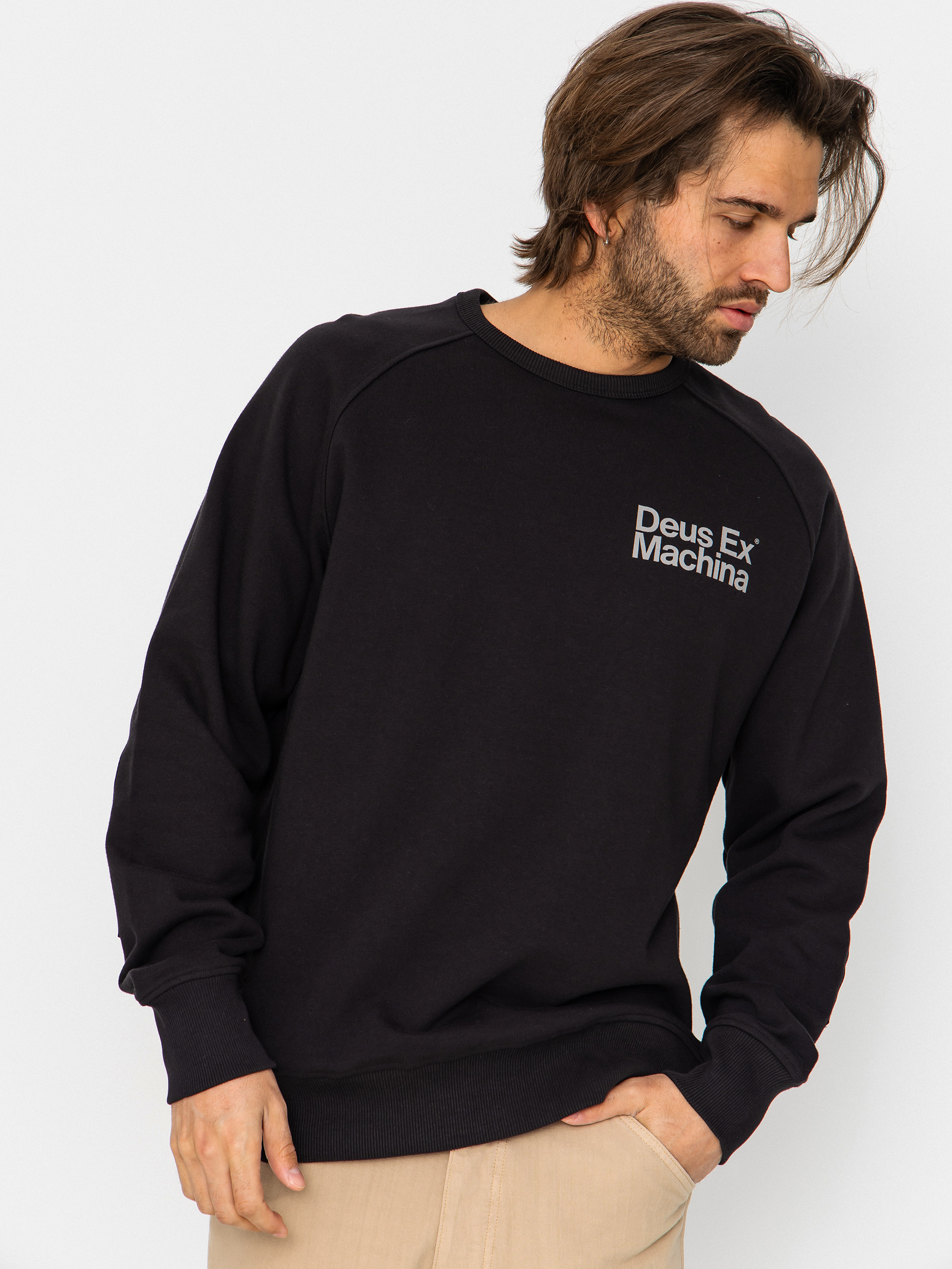 Світшот Deus Ex Machina Plenty Good Crew (black)
