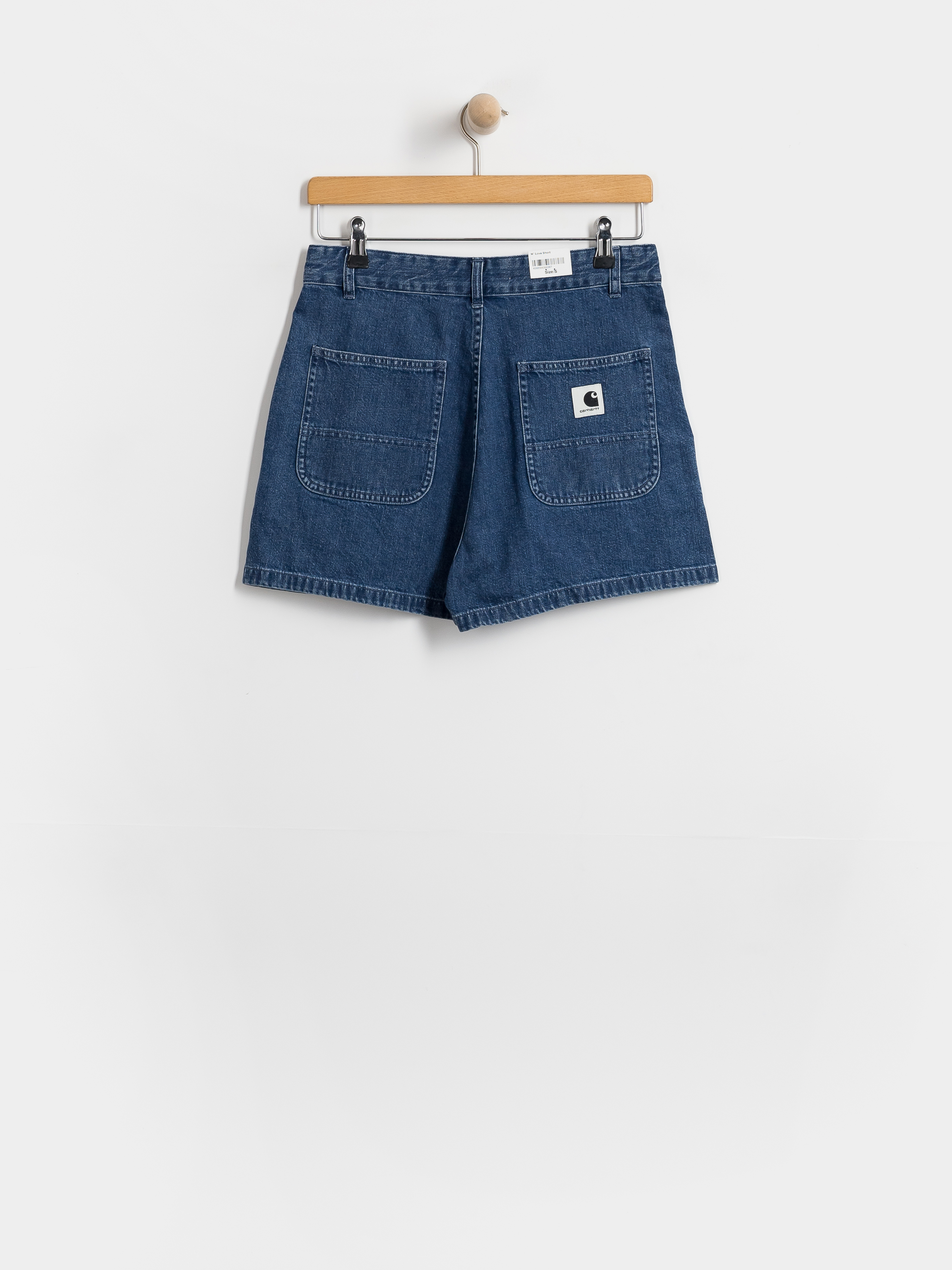 Шорти Carhartt WIP Lova Wmn (blue stone washed)